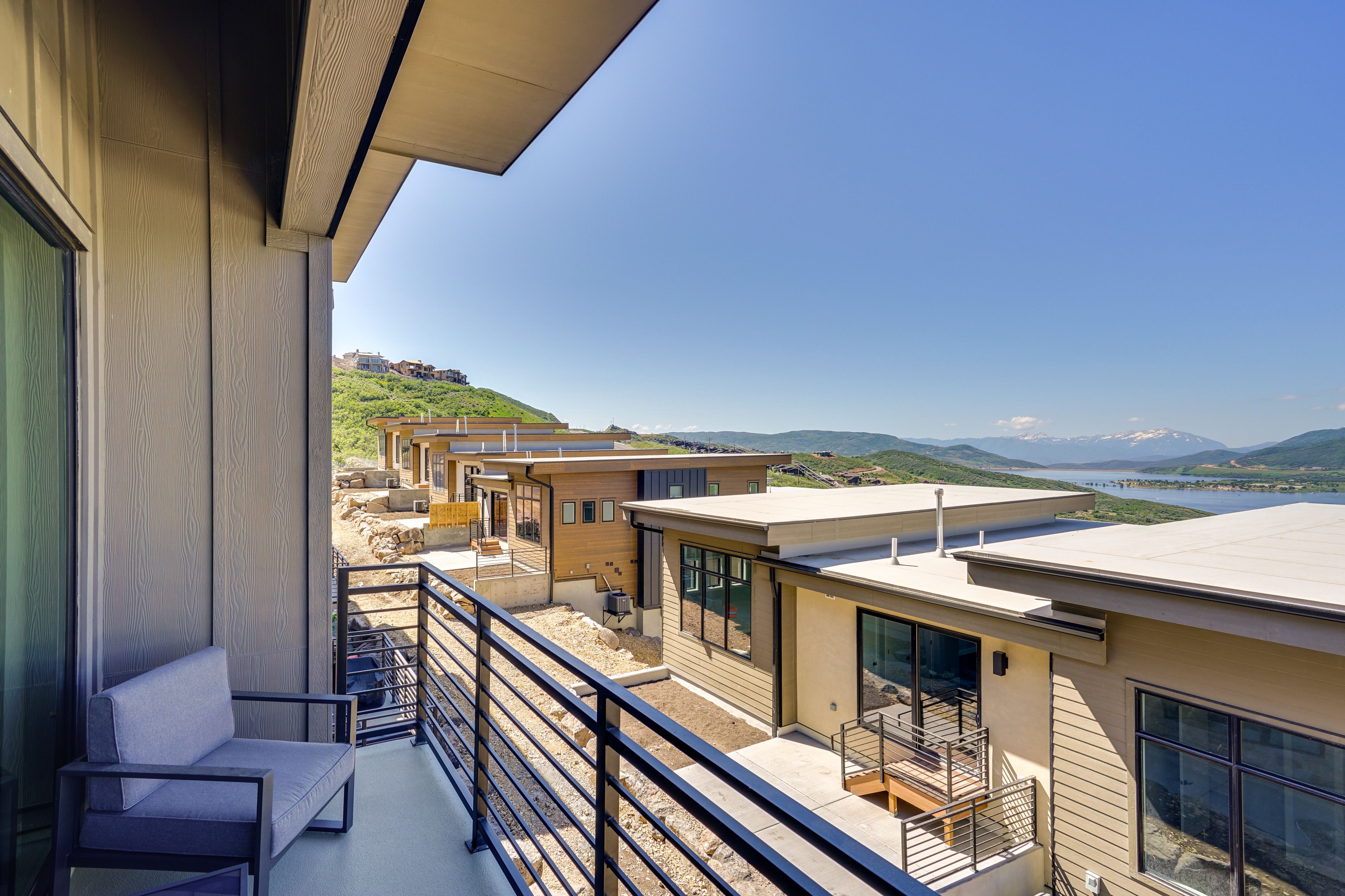 Private Balcony | Lake & Mountain Views