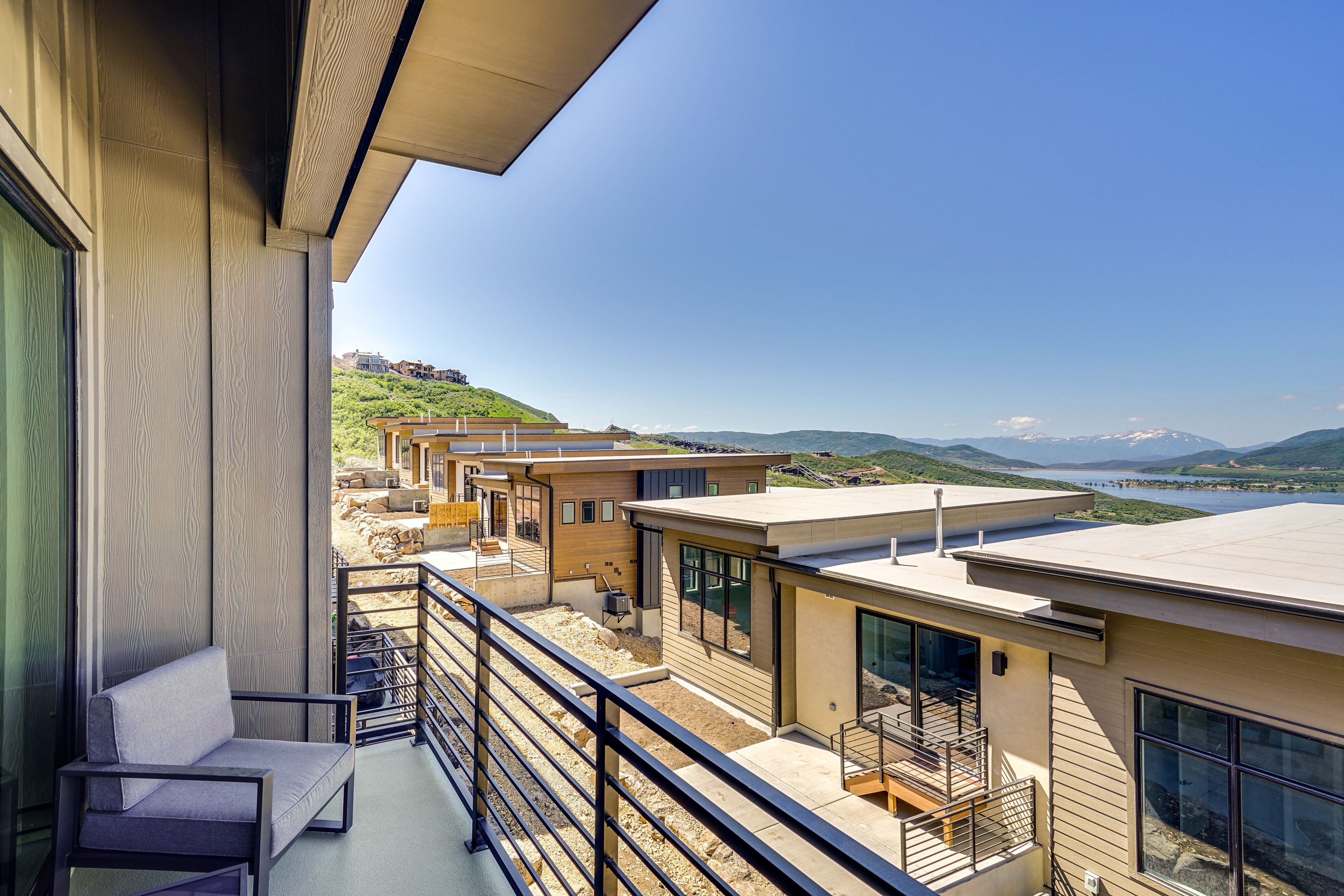Private Balcony | Lake & Mountain Views