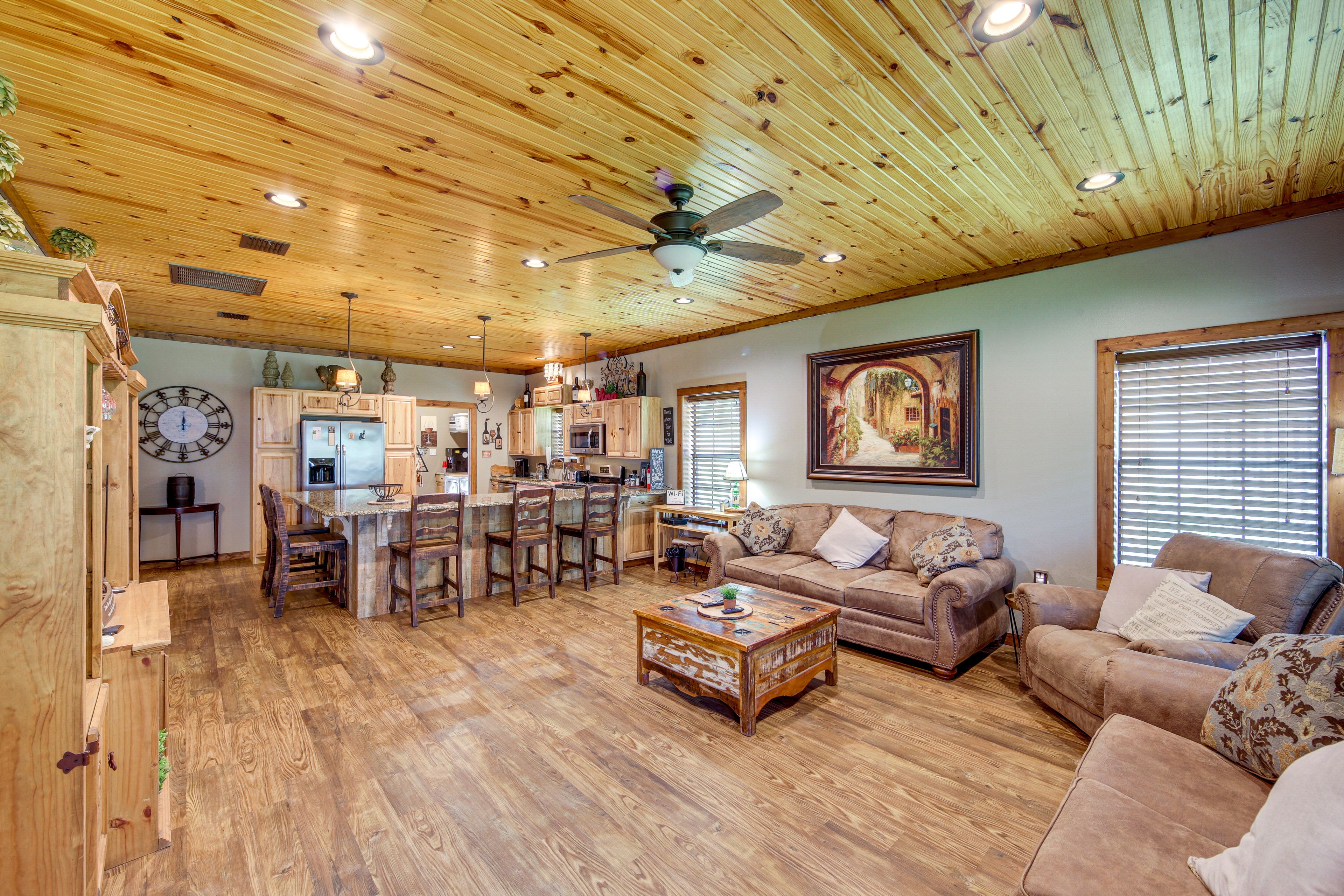 Jefferson Vacation Rental | 3BR | 2BA | 1,100 Sq Ft | 1 Step to Enter