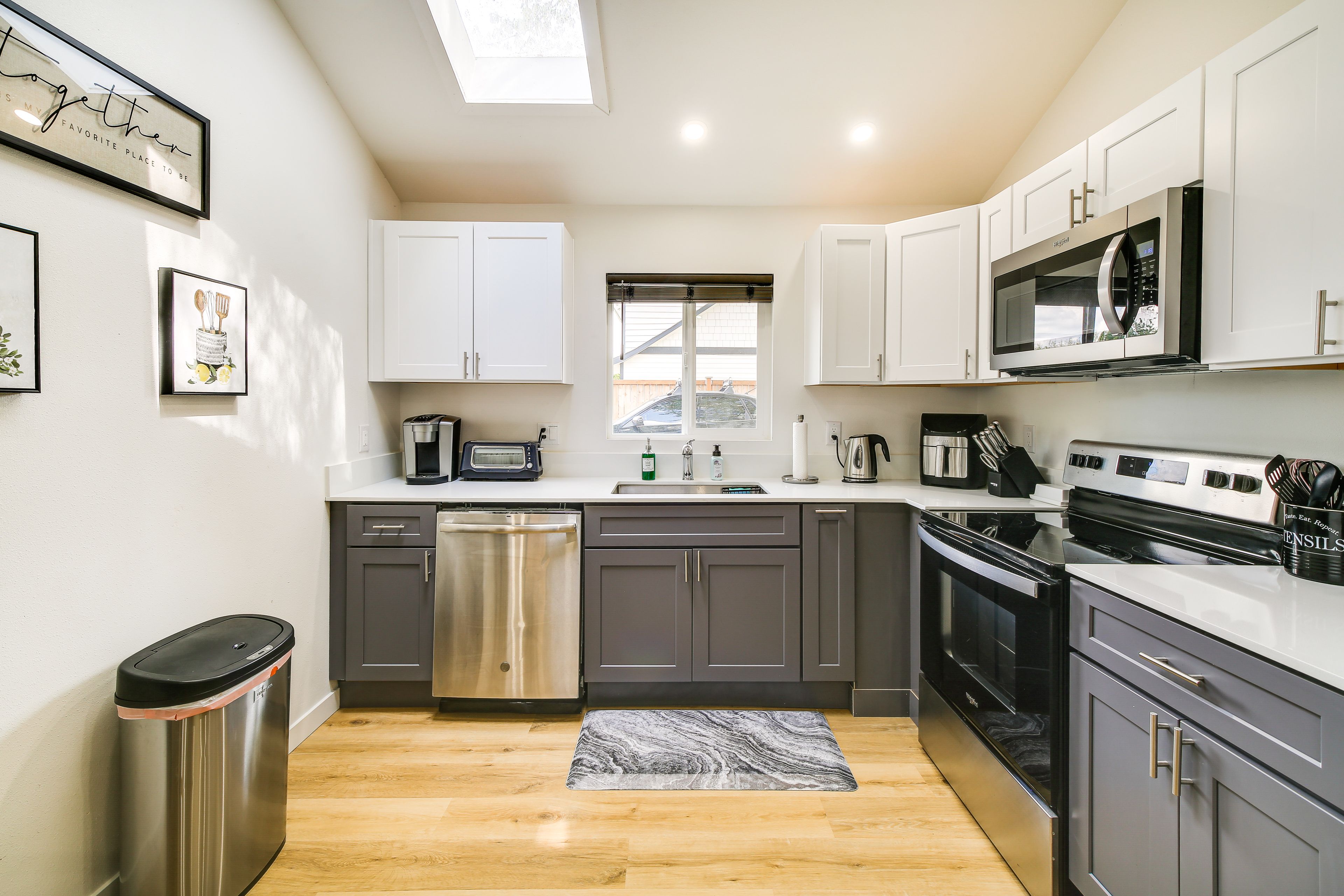 Kitchen | Single-Story Home | Keyless Entry | Modern Furnishings