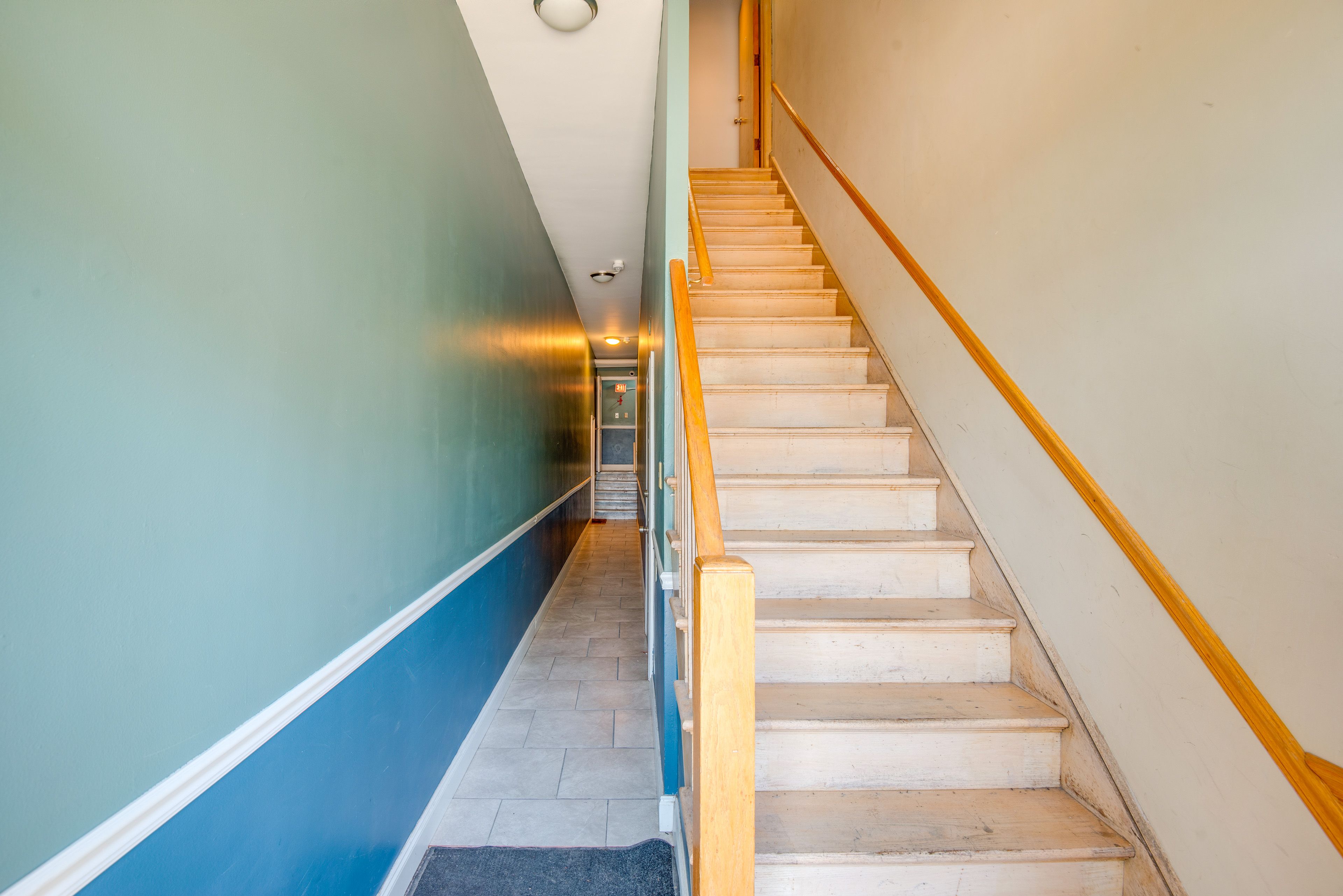 Stairs to Access Apartment
