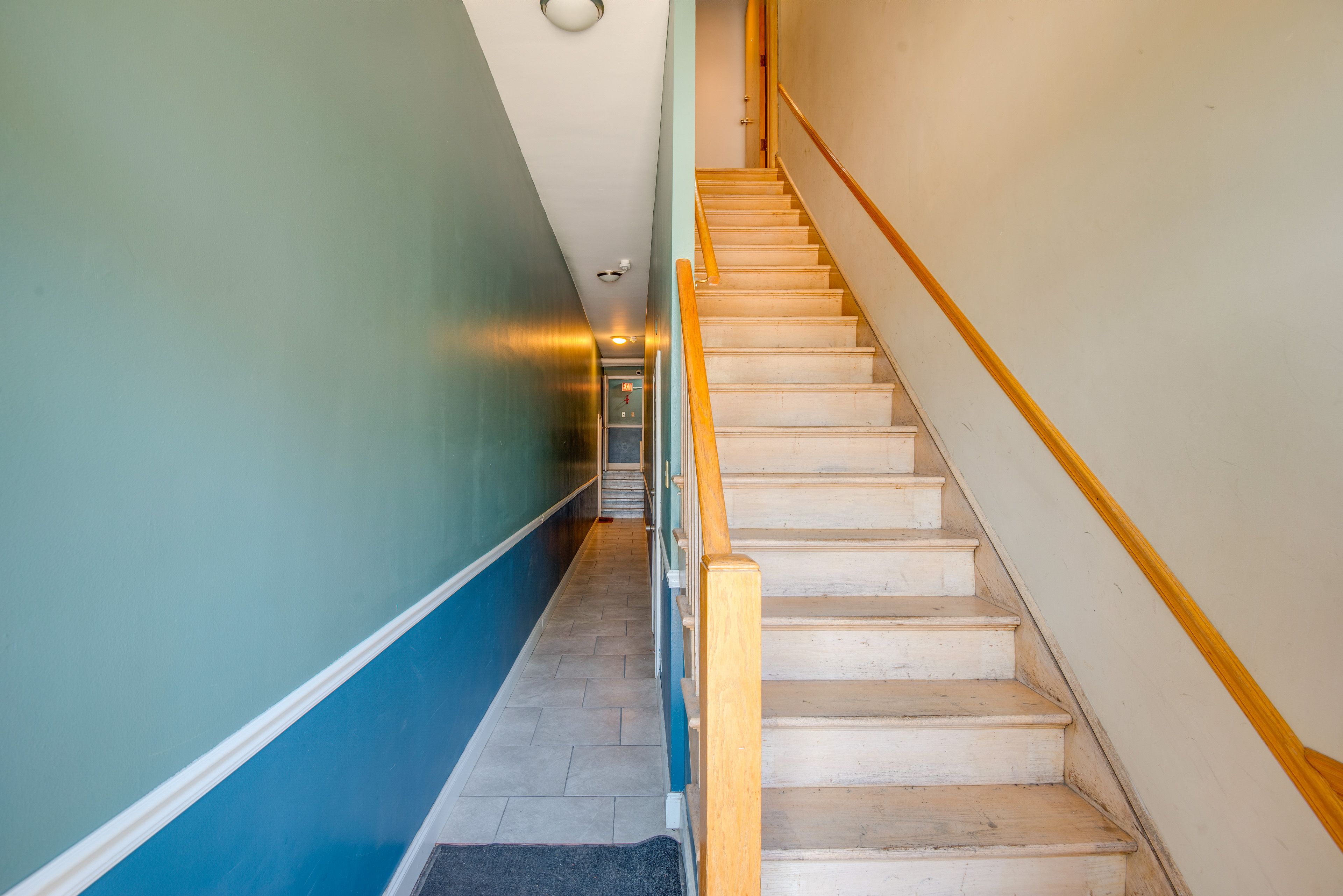Stairs to Access Unit