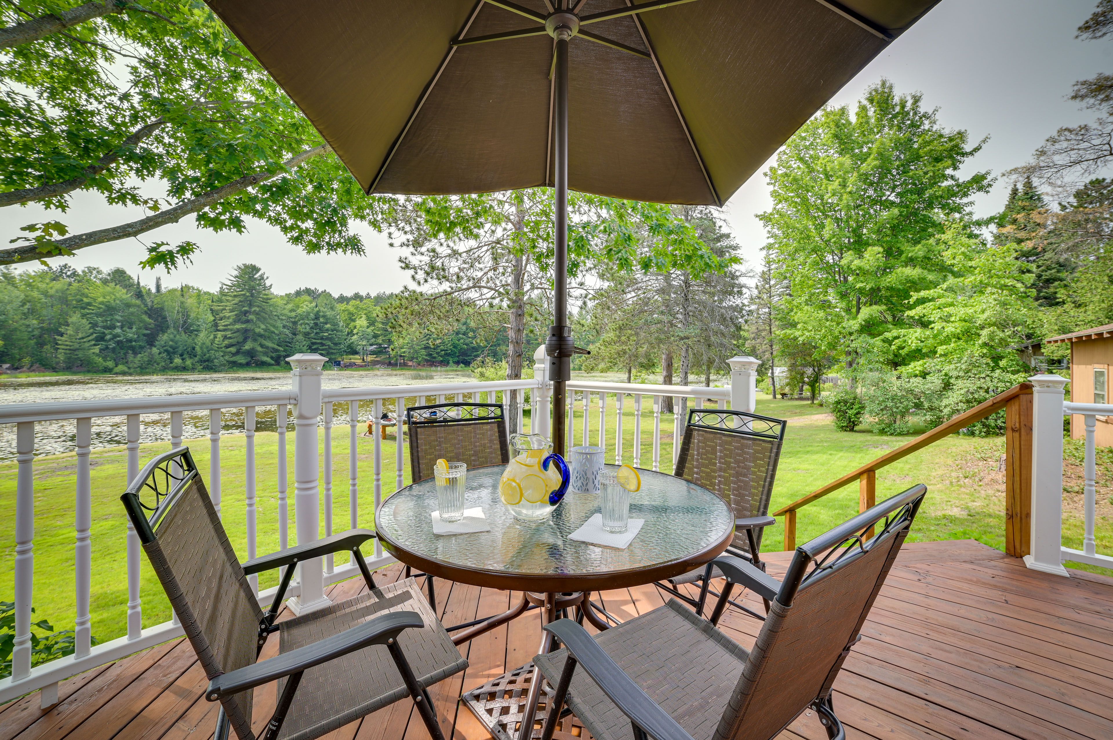 Deck | Dining Area | River Views
