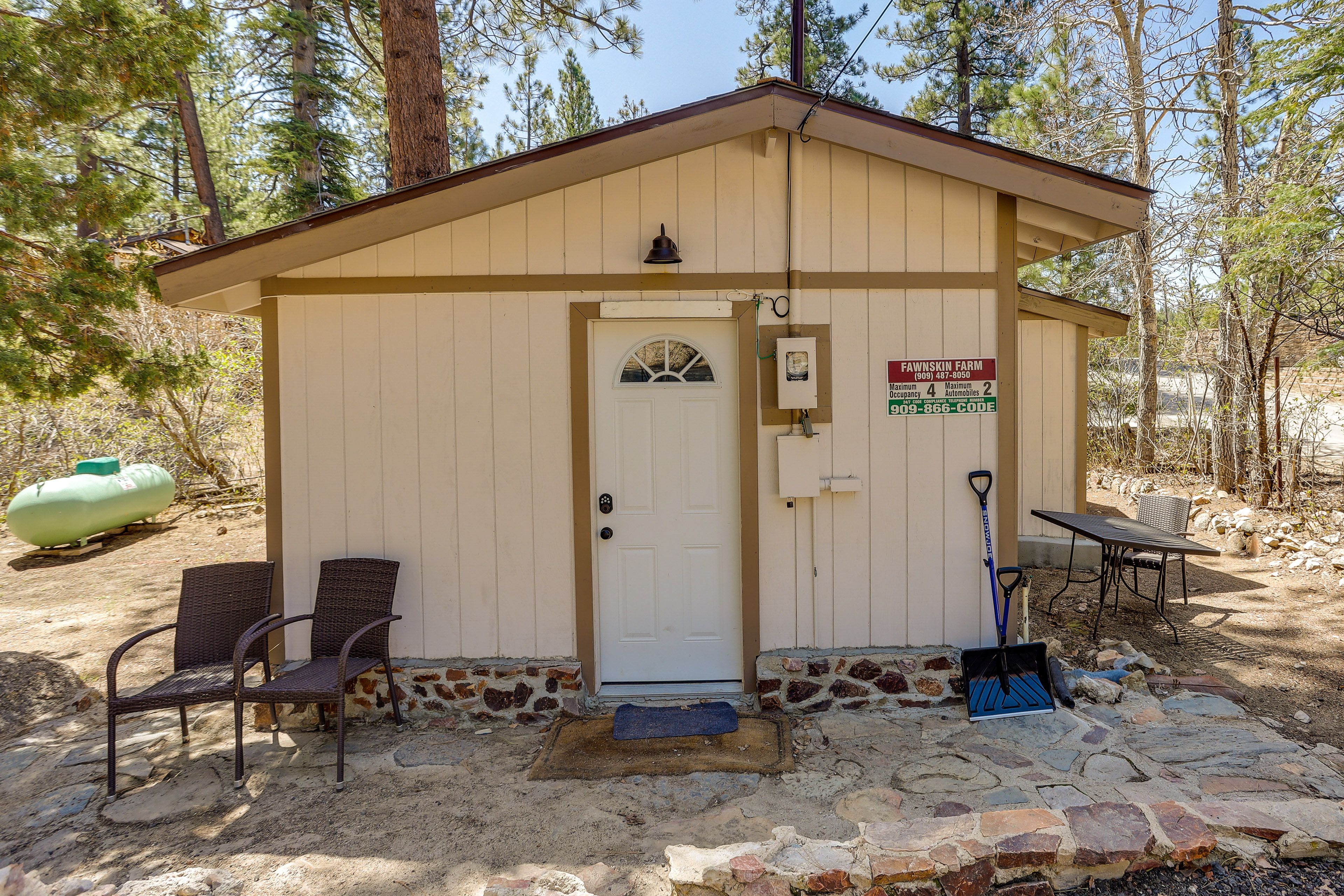 Cottage Exterior | Charcoal Grill