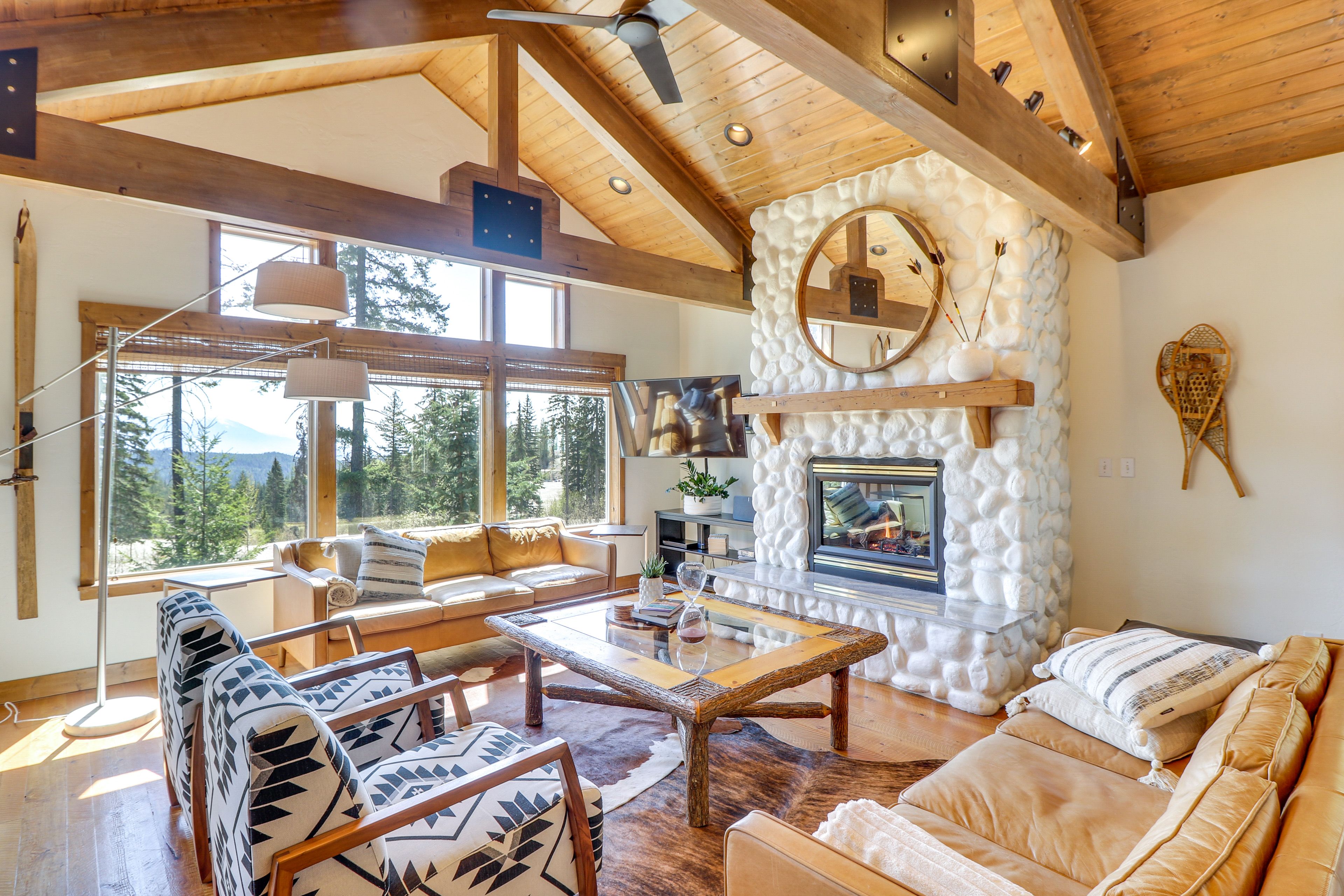 Whitefish Vacation Rental | 5BR | 4 Full BA | 2 Half BA | Stairs Required