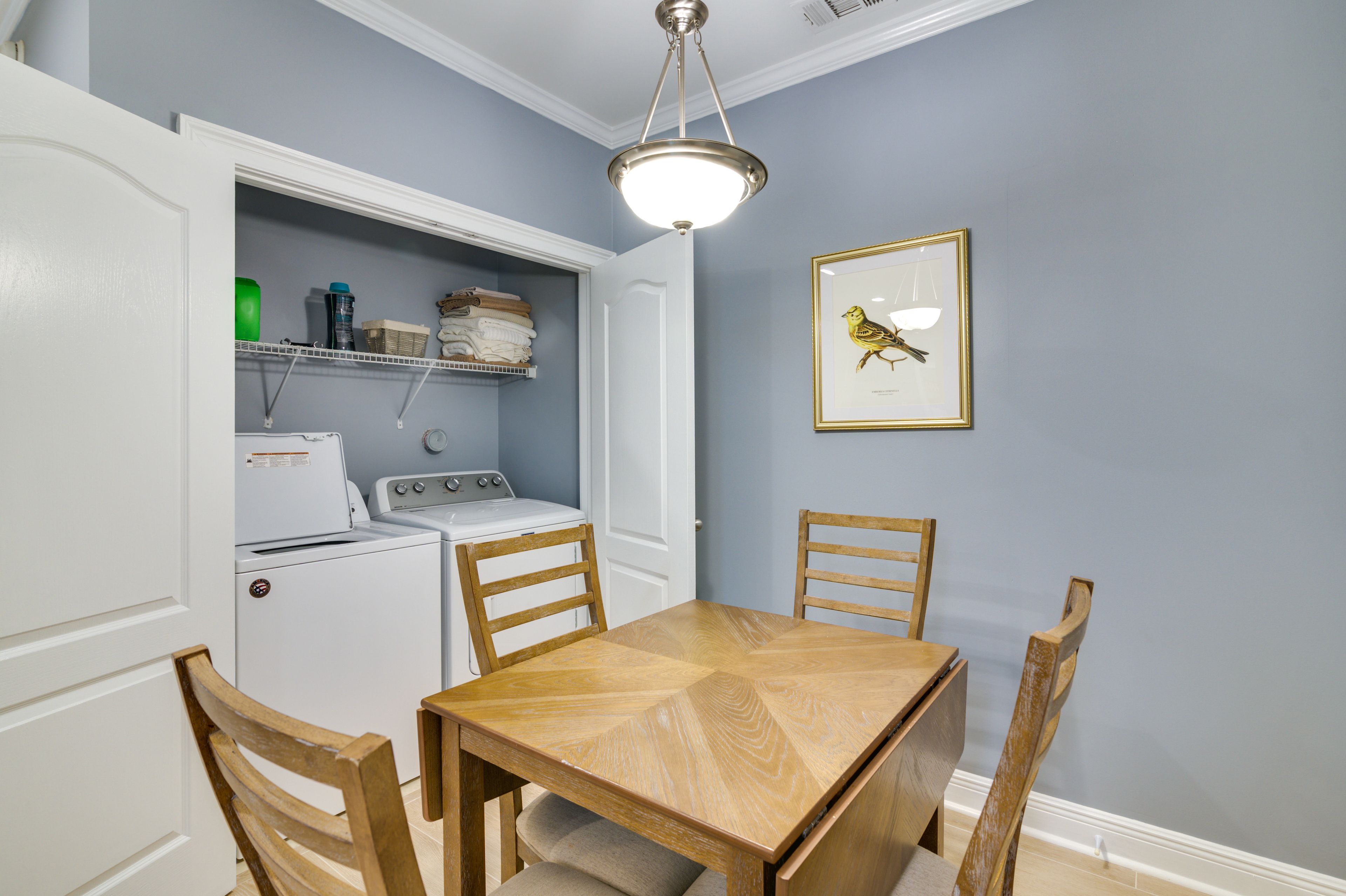 Laundry Closet | Laundry Detergent Provided | Iron/Board