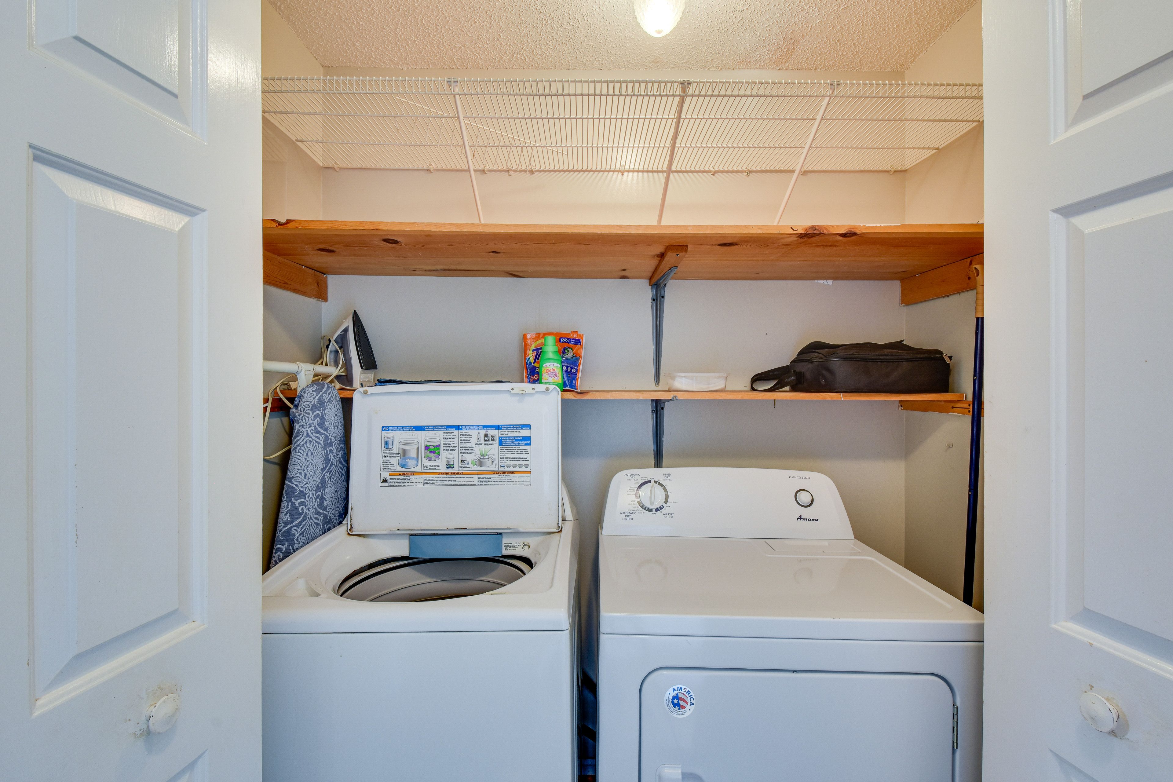 Laundry Room | Detergent Provided