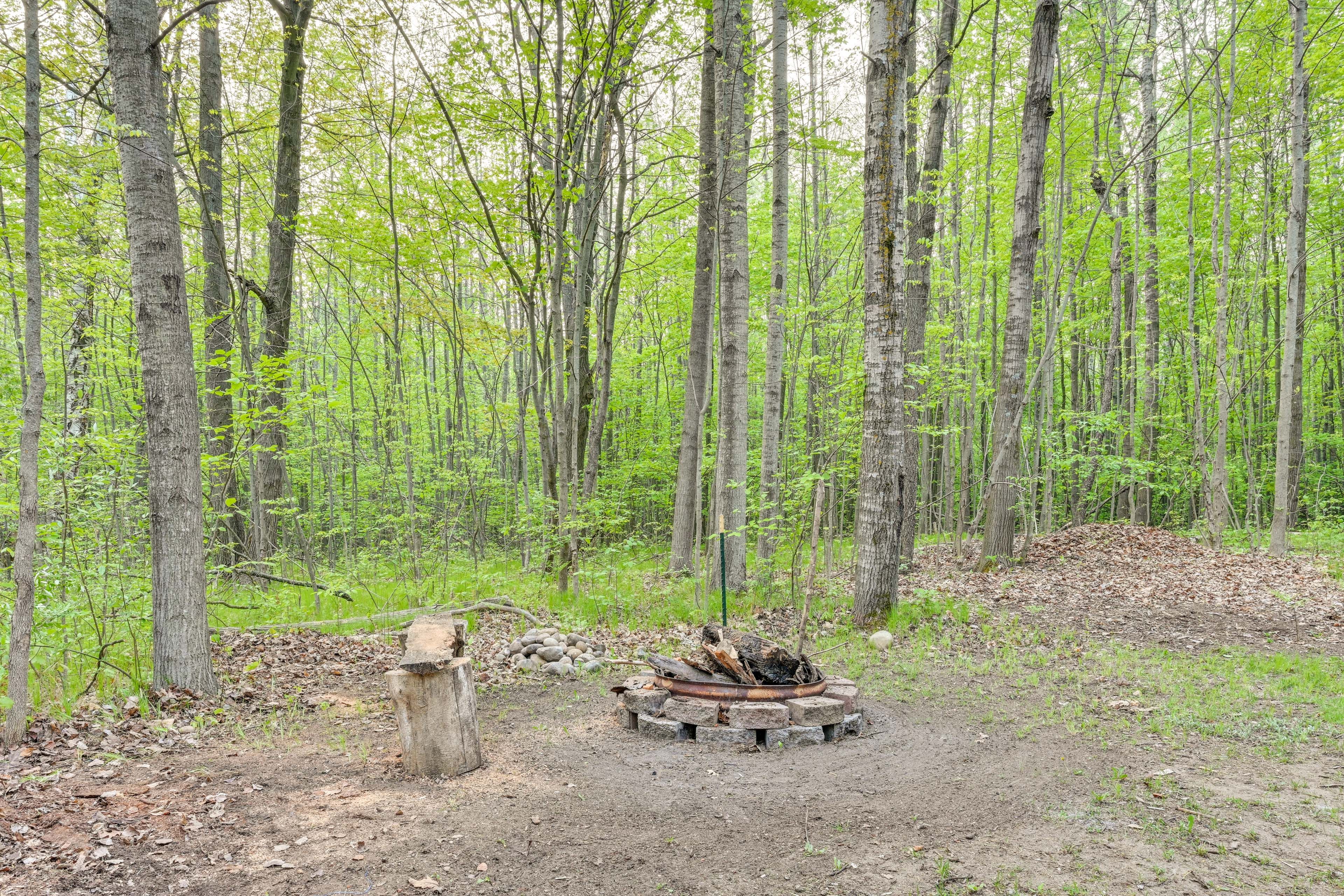 Wood-Burning Fire Pit