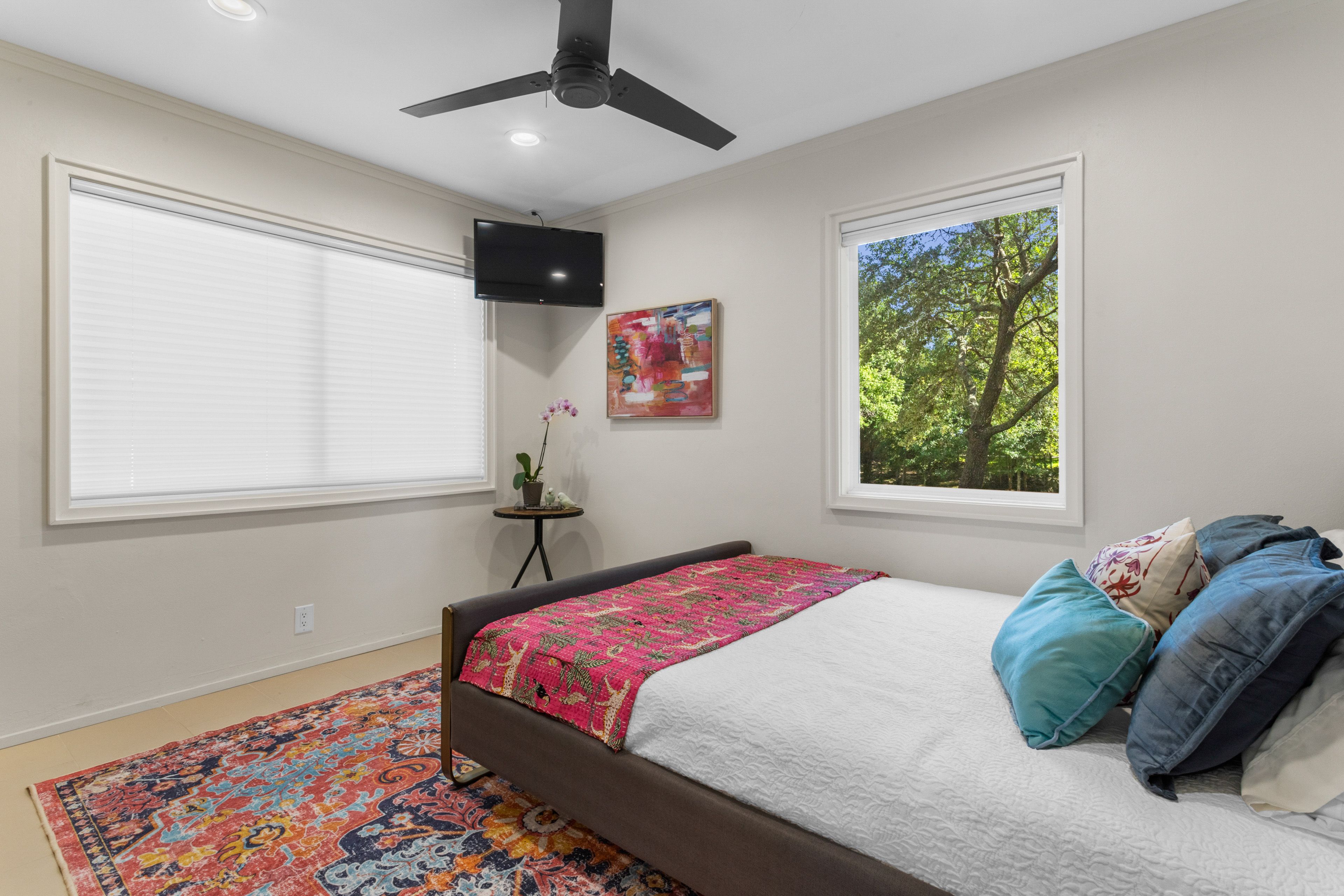 Bedroom 3 | Queen Bed | Smart TV w/ Cable