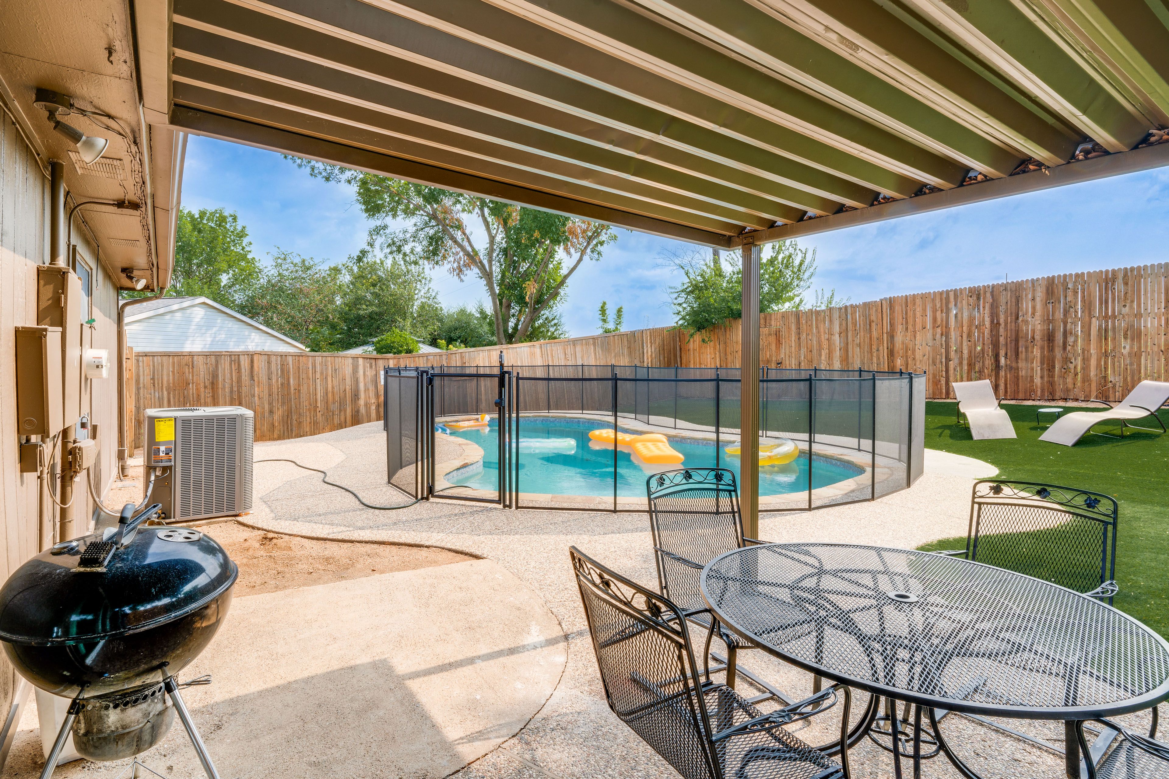 Private Backyard