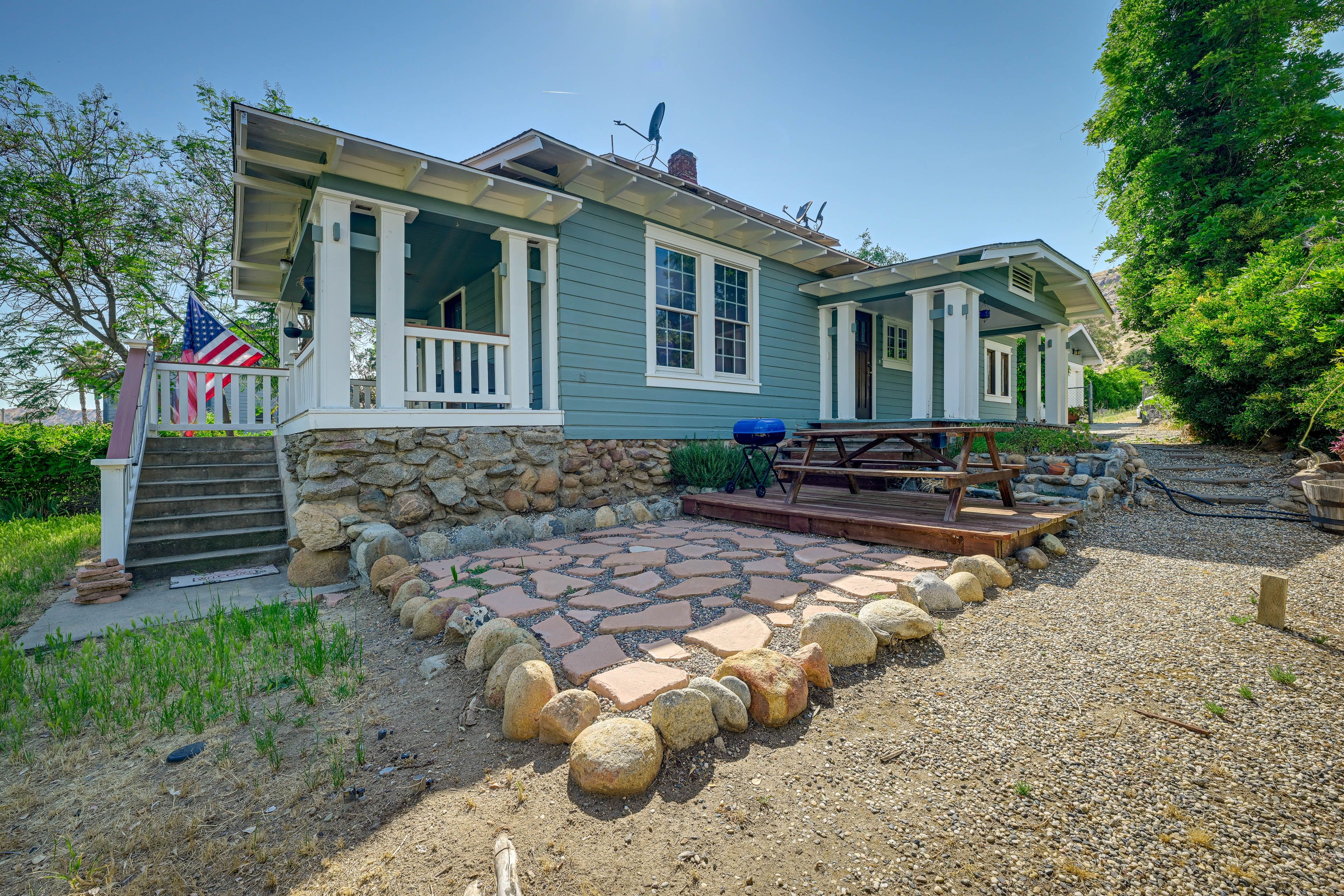 Springville Vacation Rental | 3BR | 2BA | Step-Free Entry | 1,650 Sq Ft