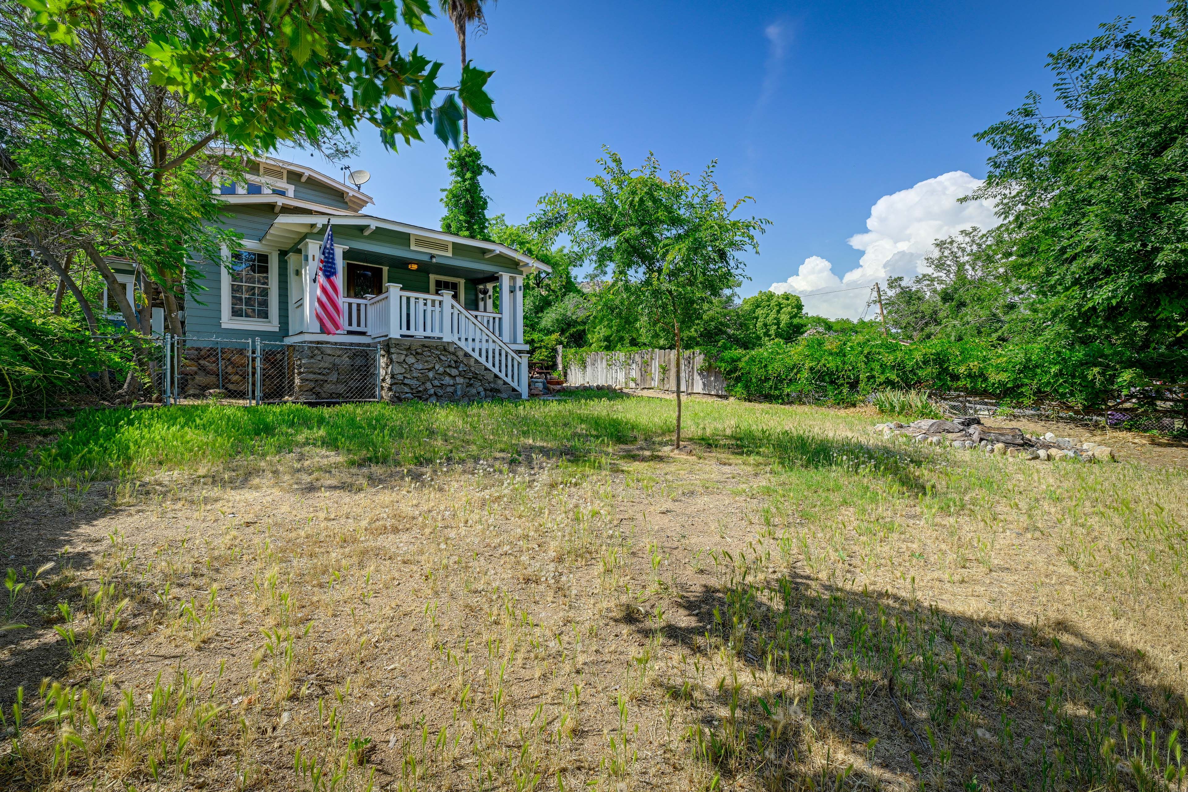 House Exterior | Private Yard | Pet Friendly w/ Fee