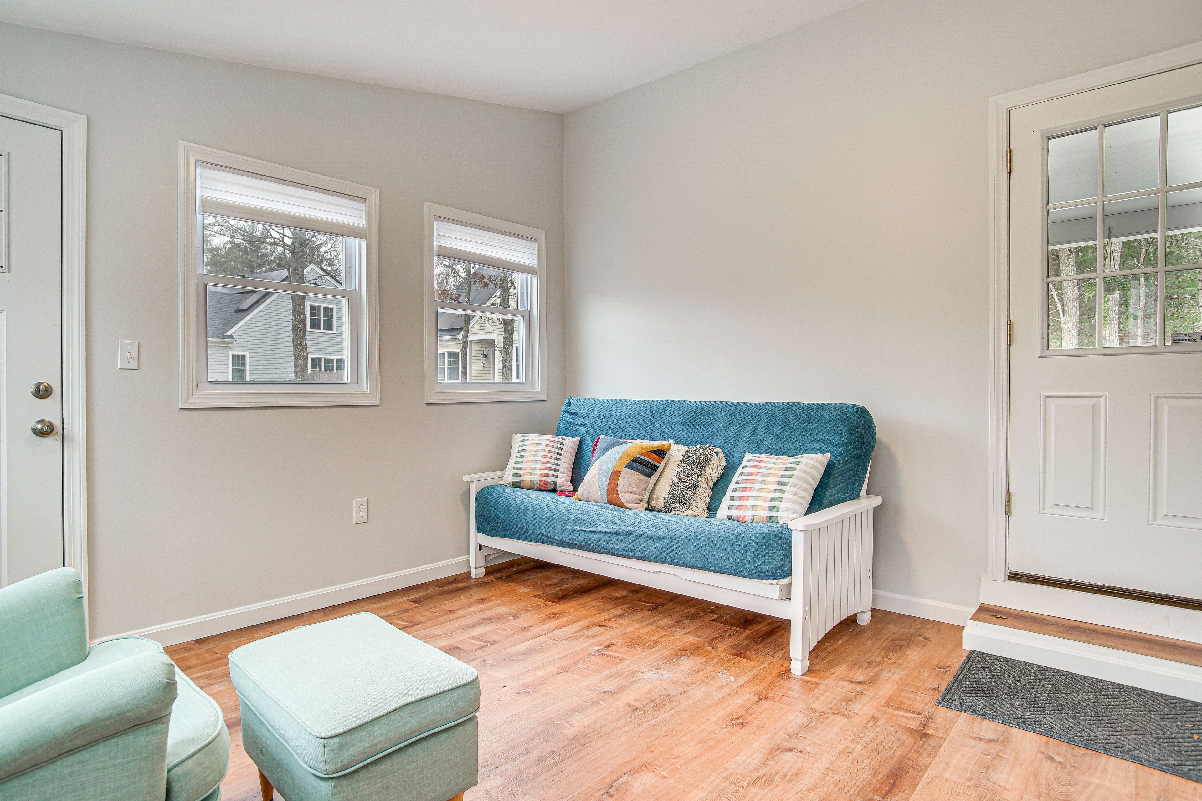 Mudroom | Full Futon | Basement Level | Patio Access