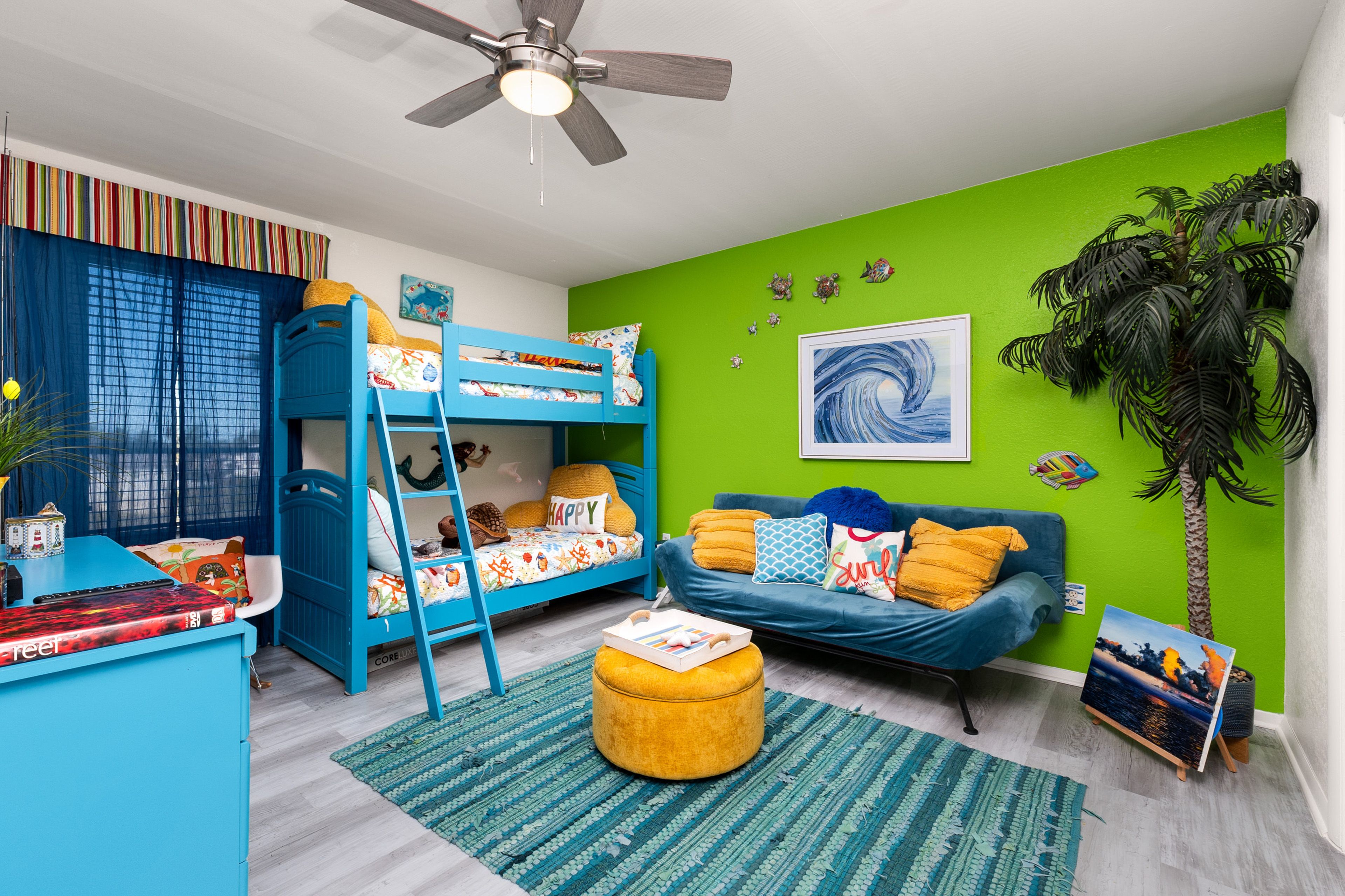 Bedroom 3 | Twin Bunk Bed | Sleeper Sofa