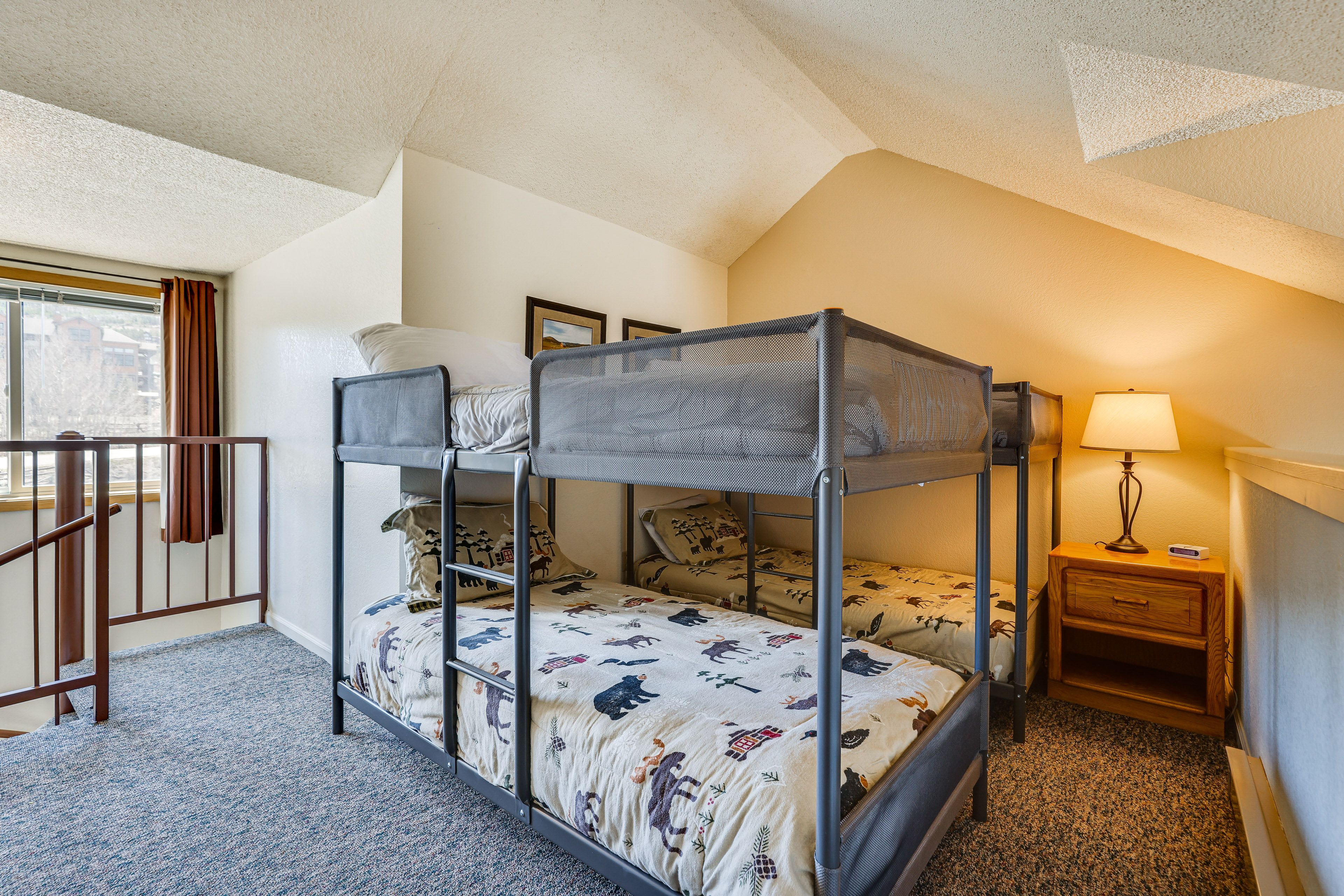 Loft | 2 Twin Bunk Beds | Additional Sleeping | Pack ‘n Play