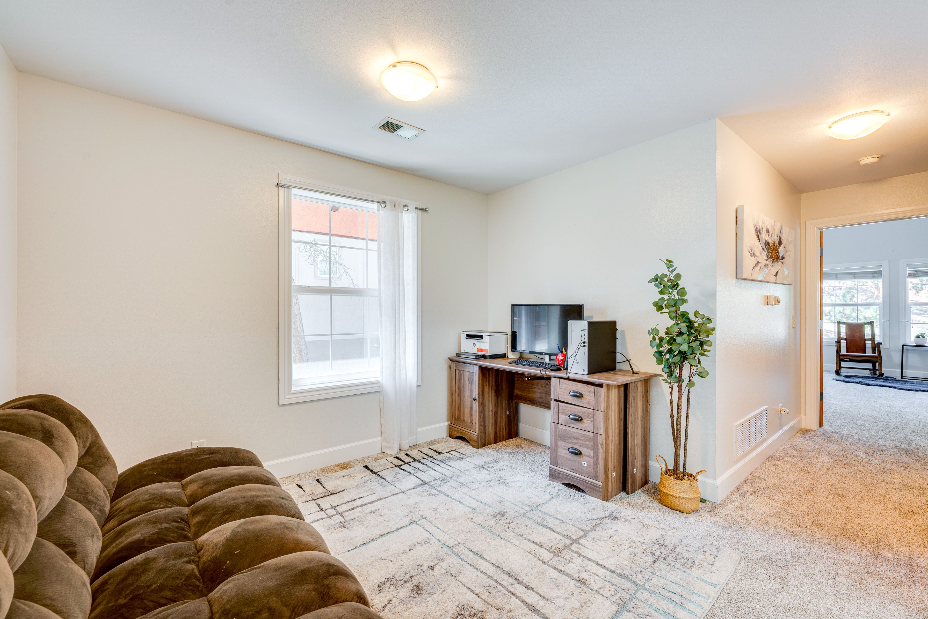 Laptop Workspace | Monitor & Printer | 2nd Floor
