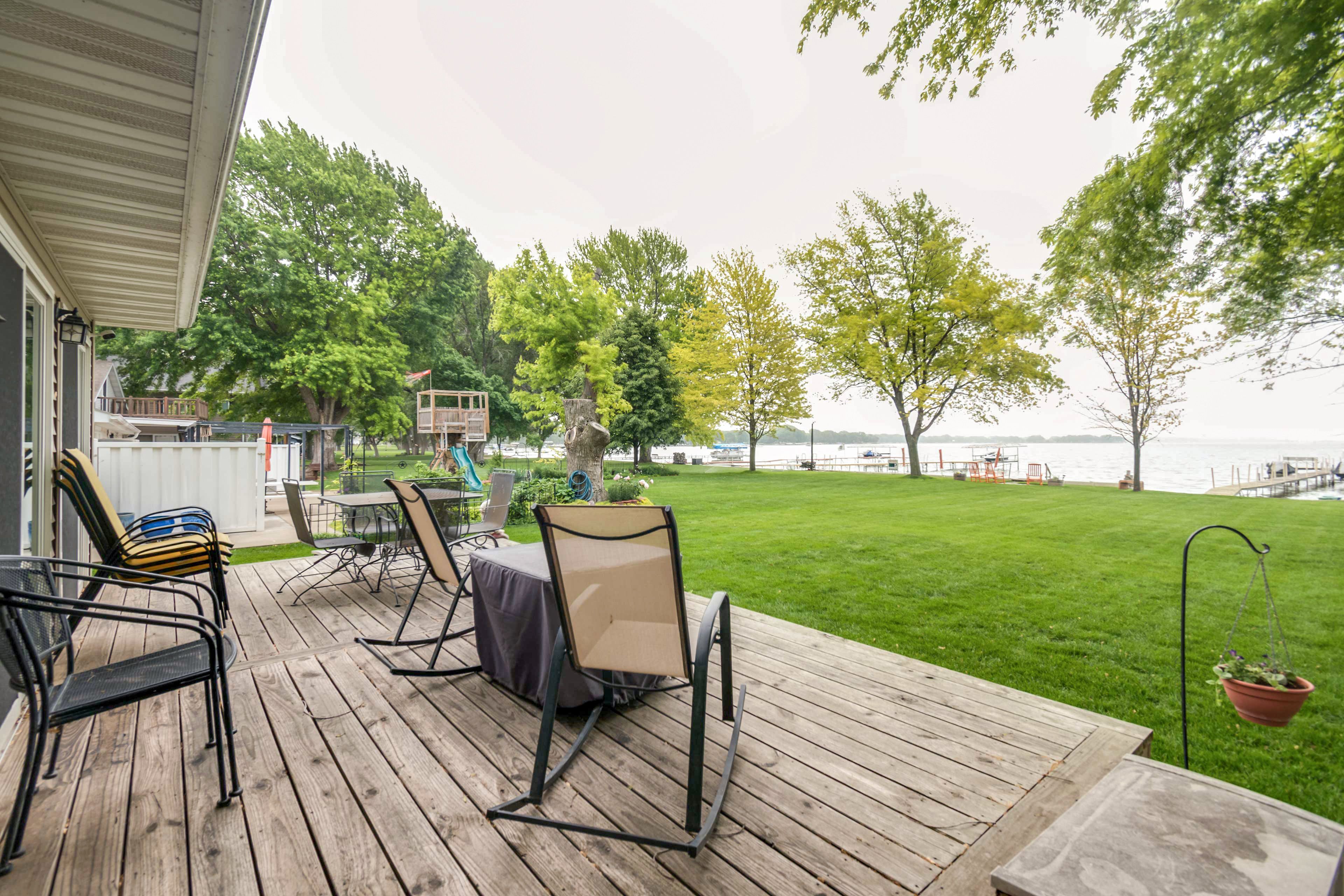Johnson Lake Vacation Rental | 4BR | 2BA | 2,200 Sq Ft | 1 Step Required
