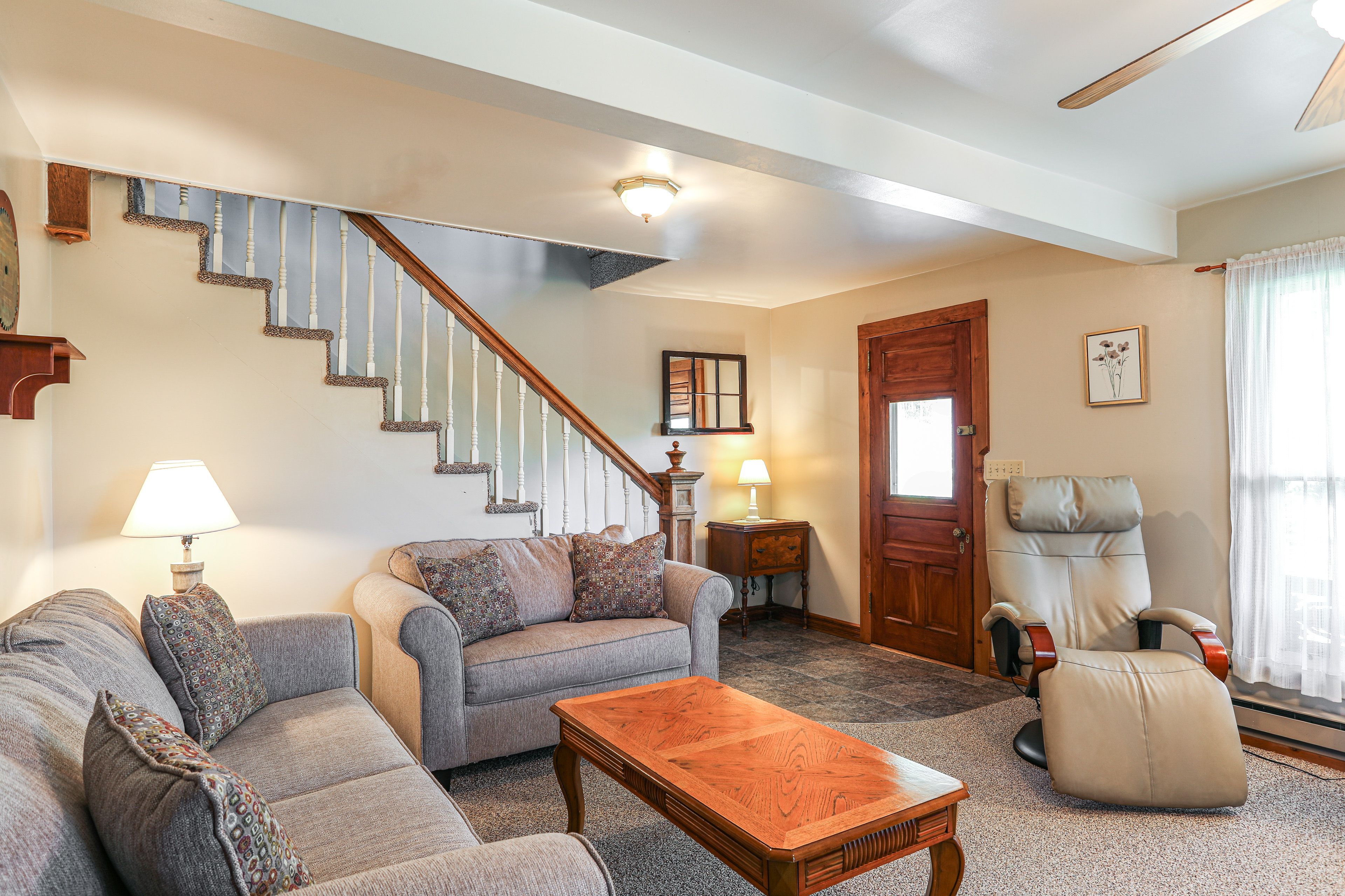 Living Area | Queen Sleeper Sofa