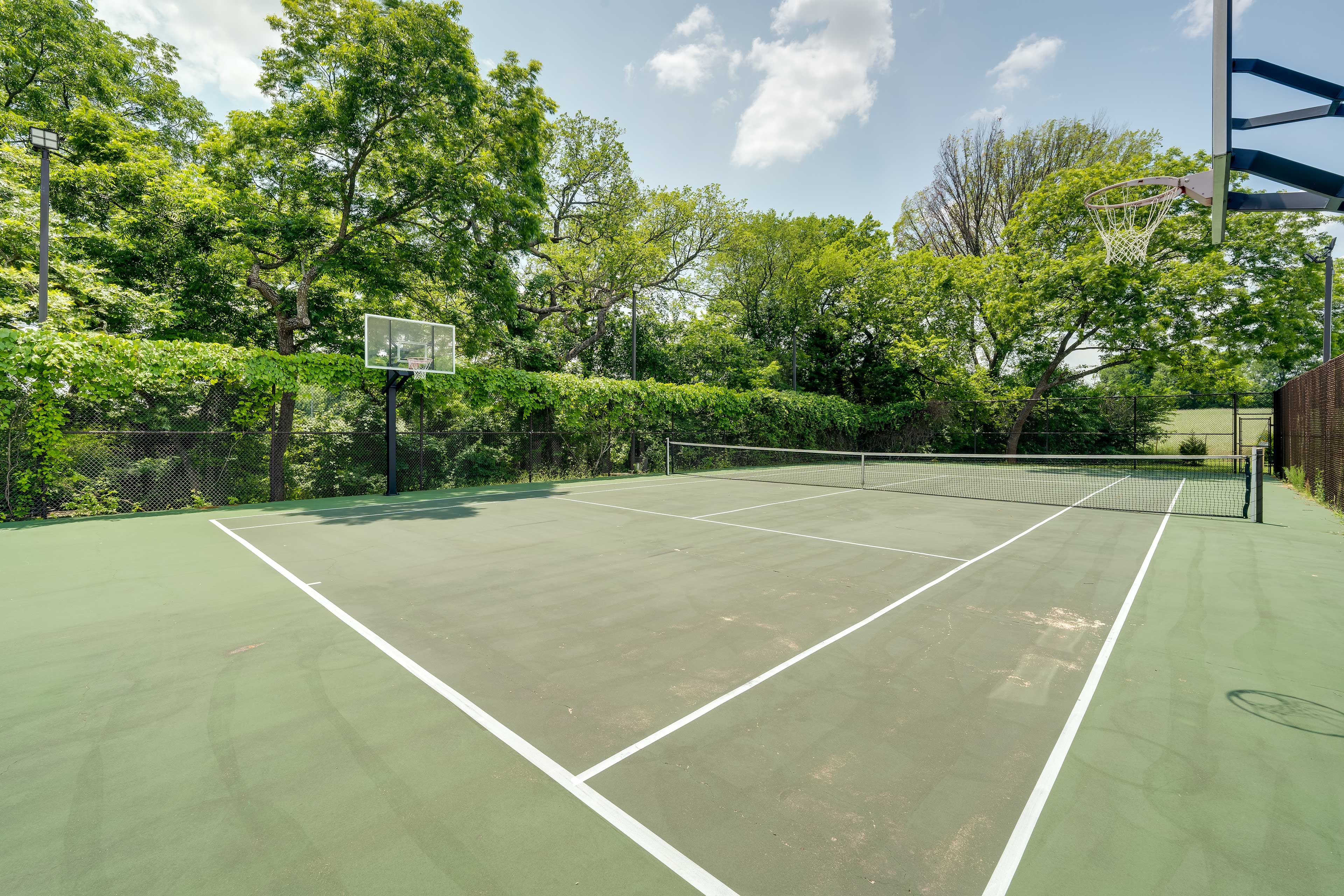 Tennis/Basketball Court
