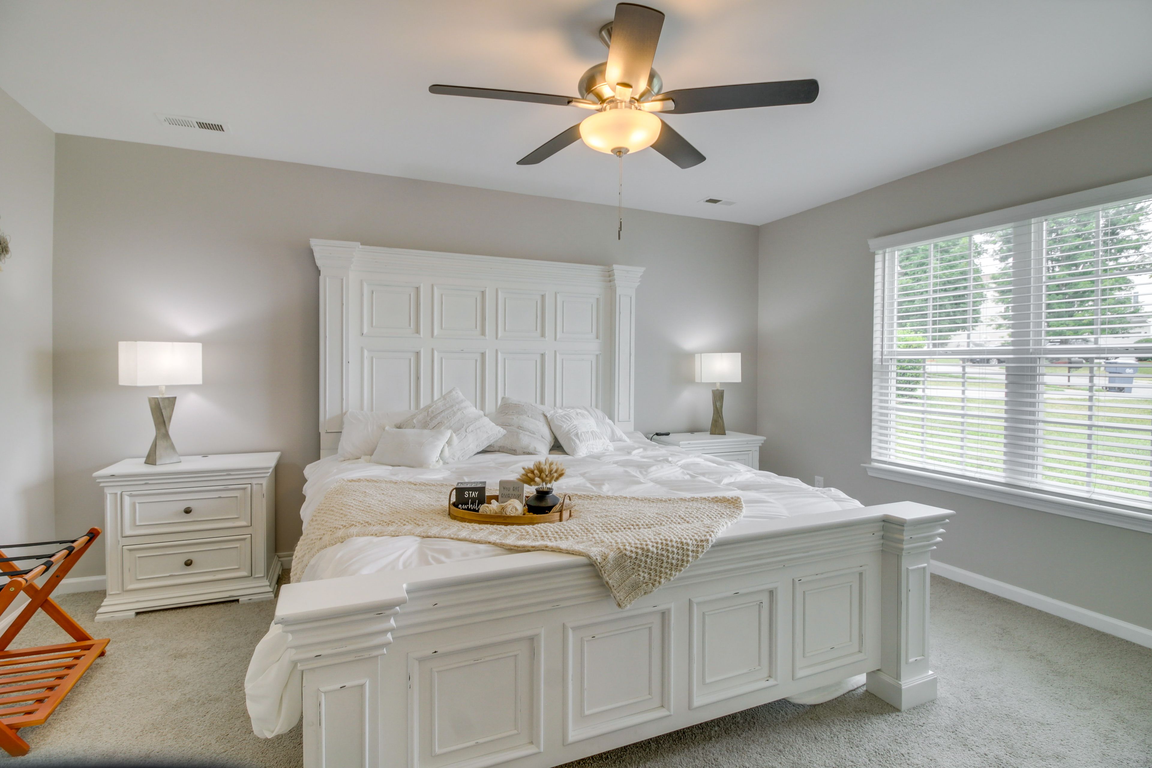 Bedroom 1 | King Bed | Linens Provided | En-Suite Bathroom