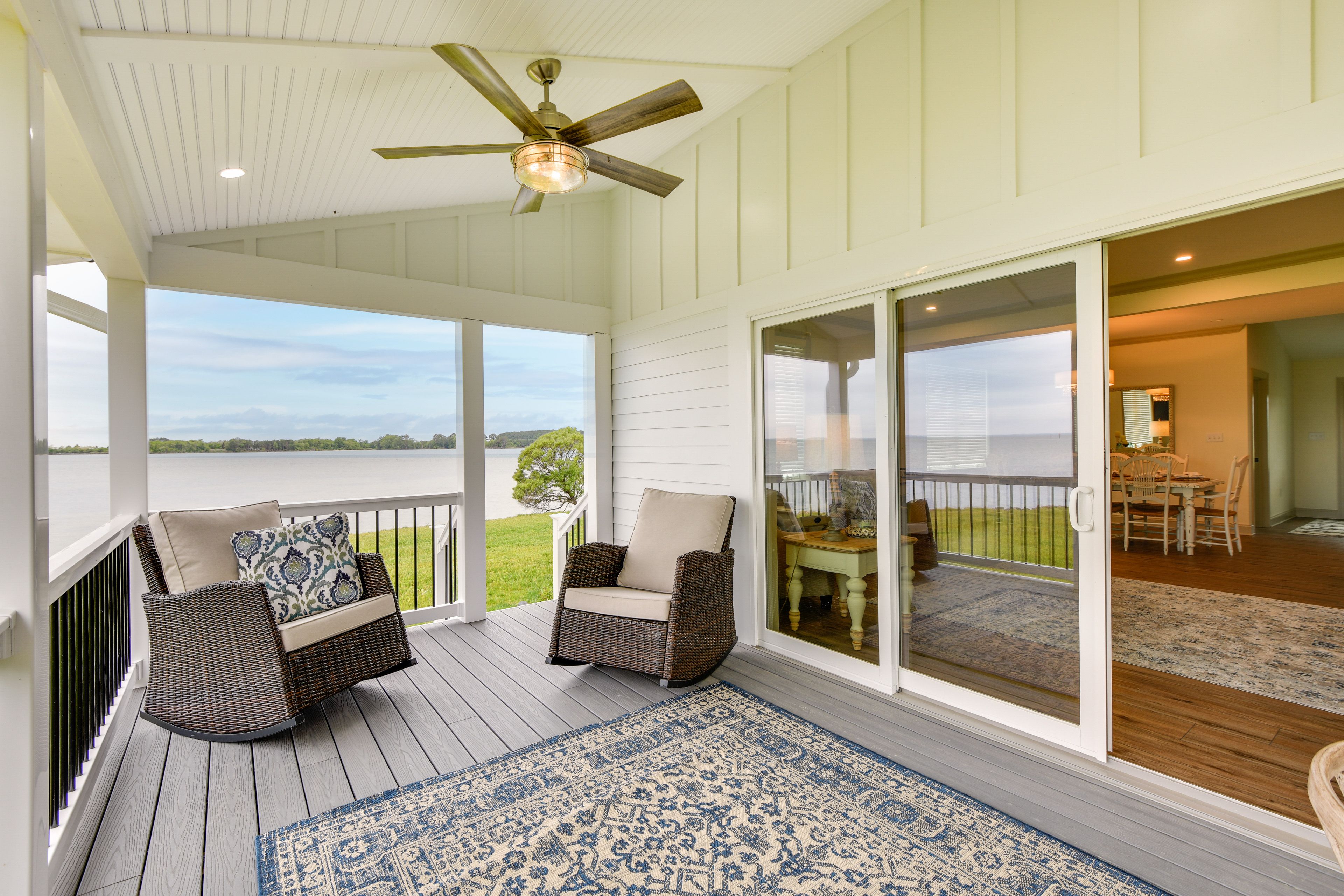 Covered Deck | Private Beach | Complimentary Kayaks & Bicycles | 80-Acre Farm