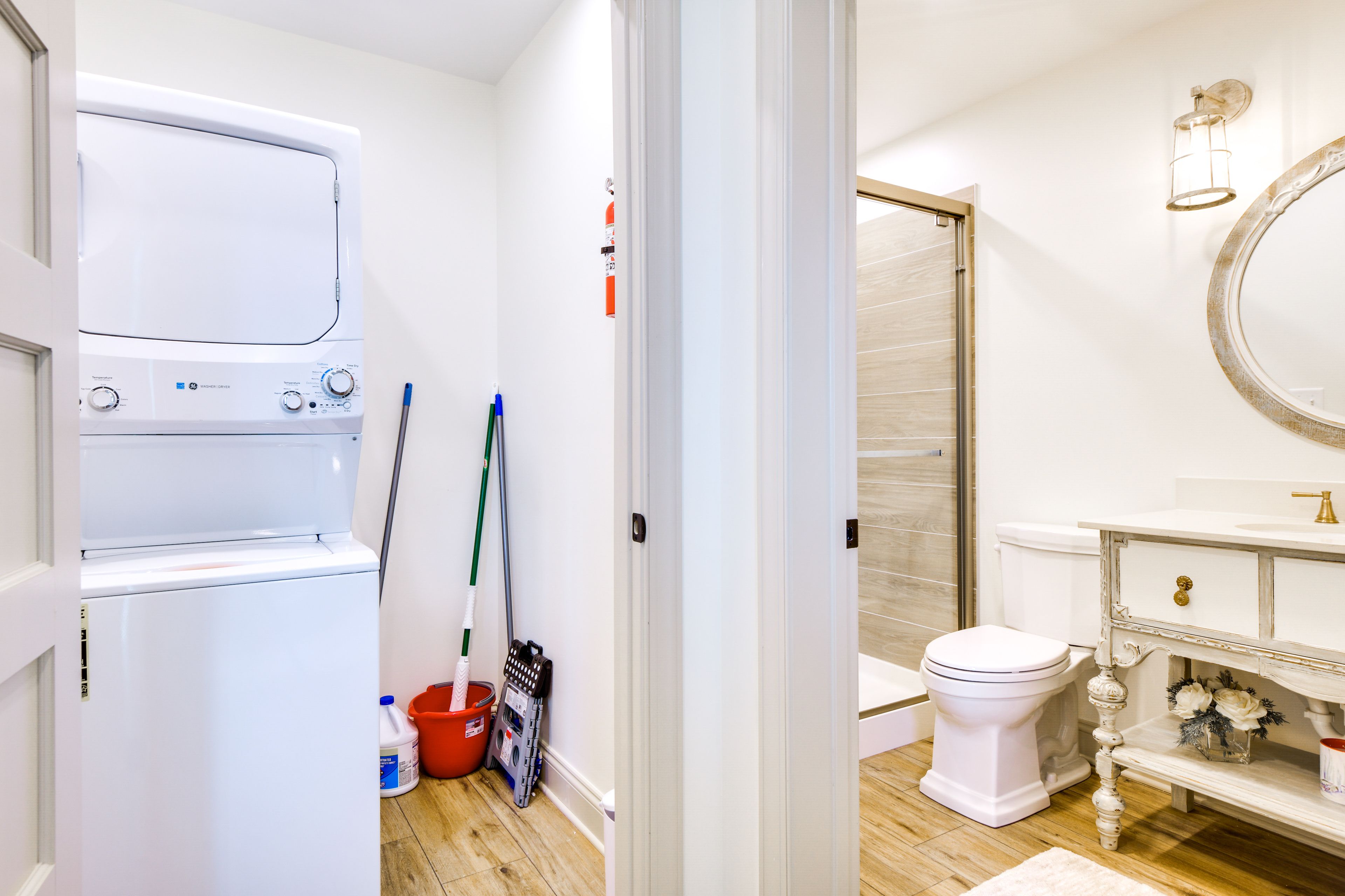 Laundry Closet | Laundry Detergent Provided | Iron/Board