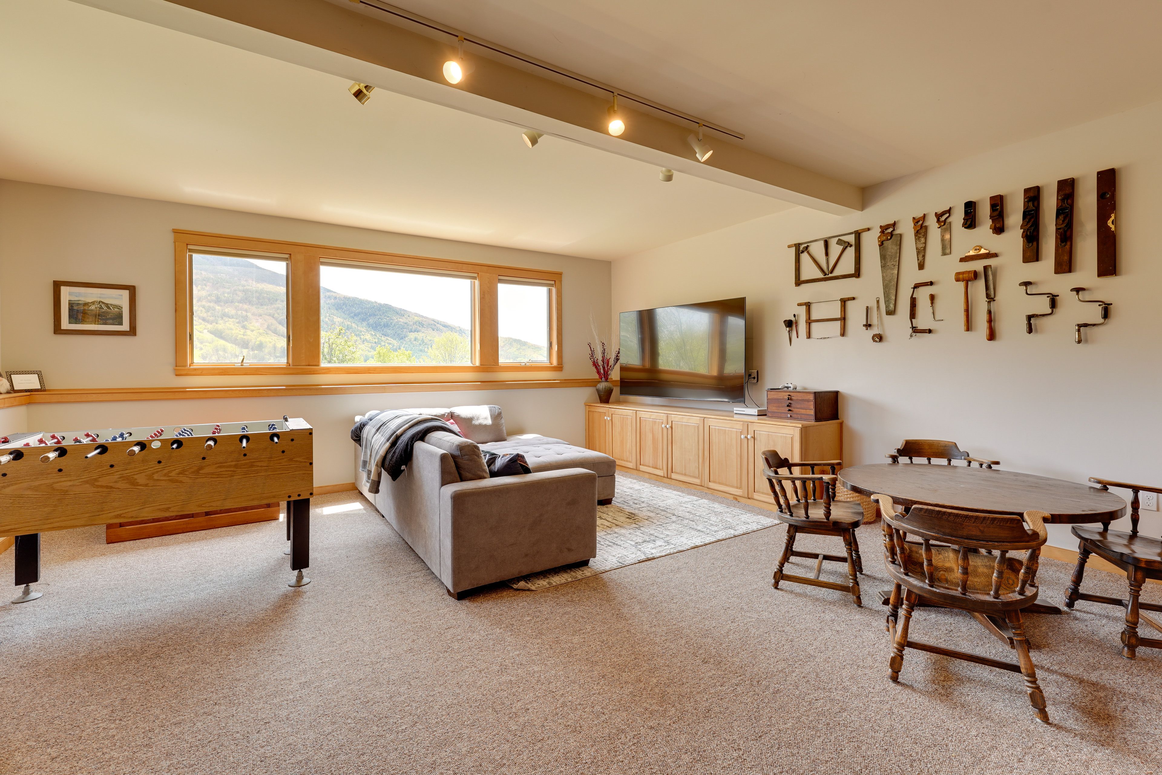 Game Room | Wood-Burning Stove | Board Games