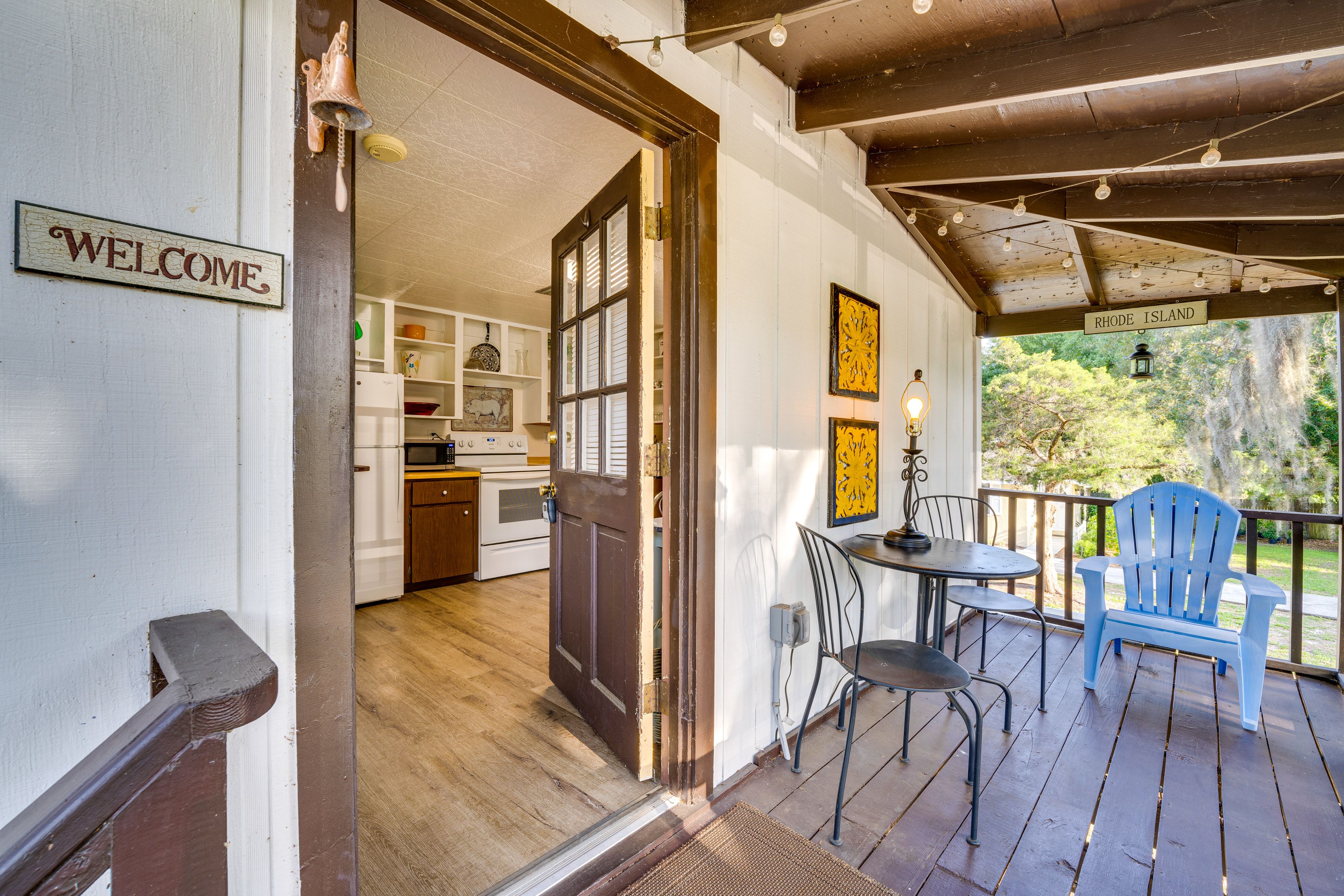 Covered Deck | Lounge Seating