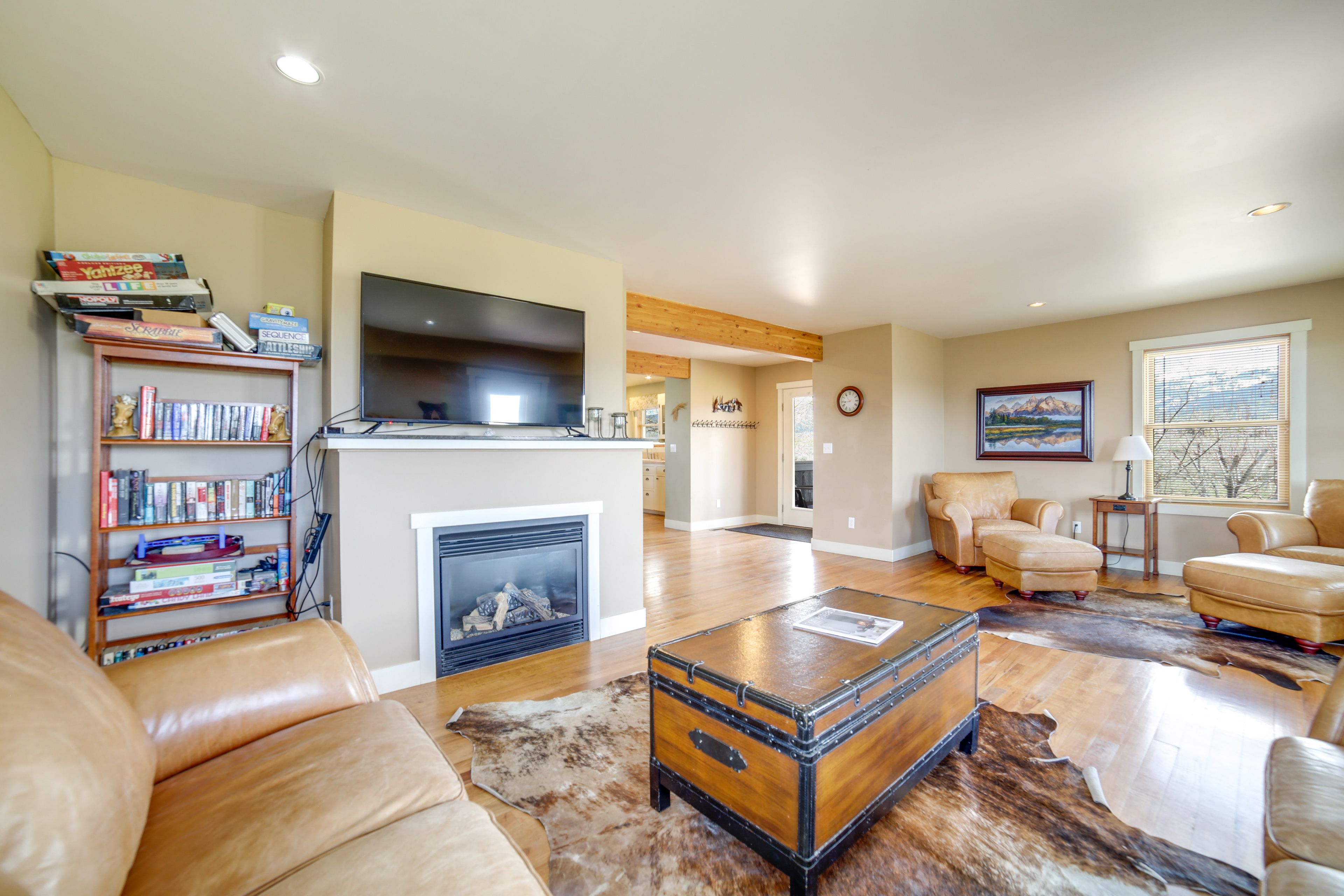 Driggs Vacation Rental | 3BR | 5BA | 4,000 Sq Ft | Stairs Required