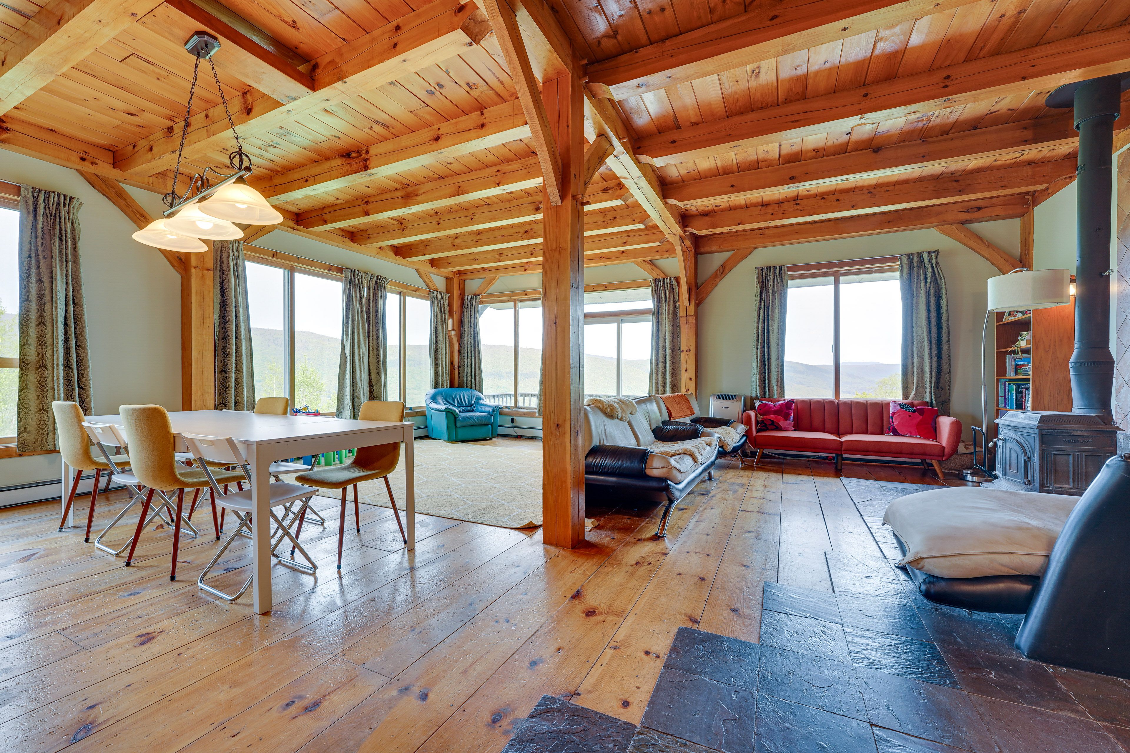 Living Area | Pet Friendly w/ Fee