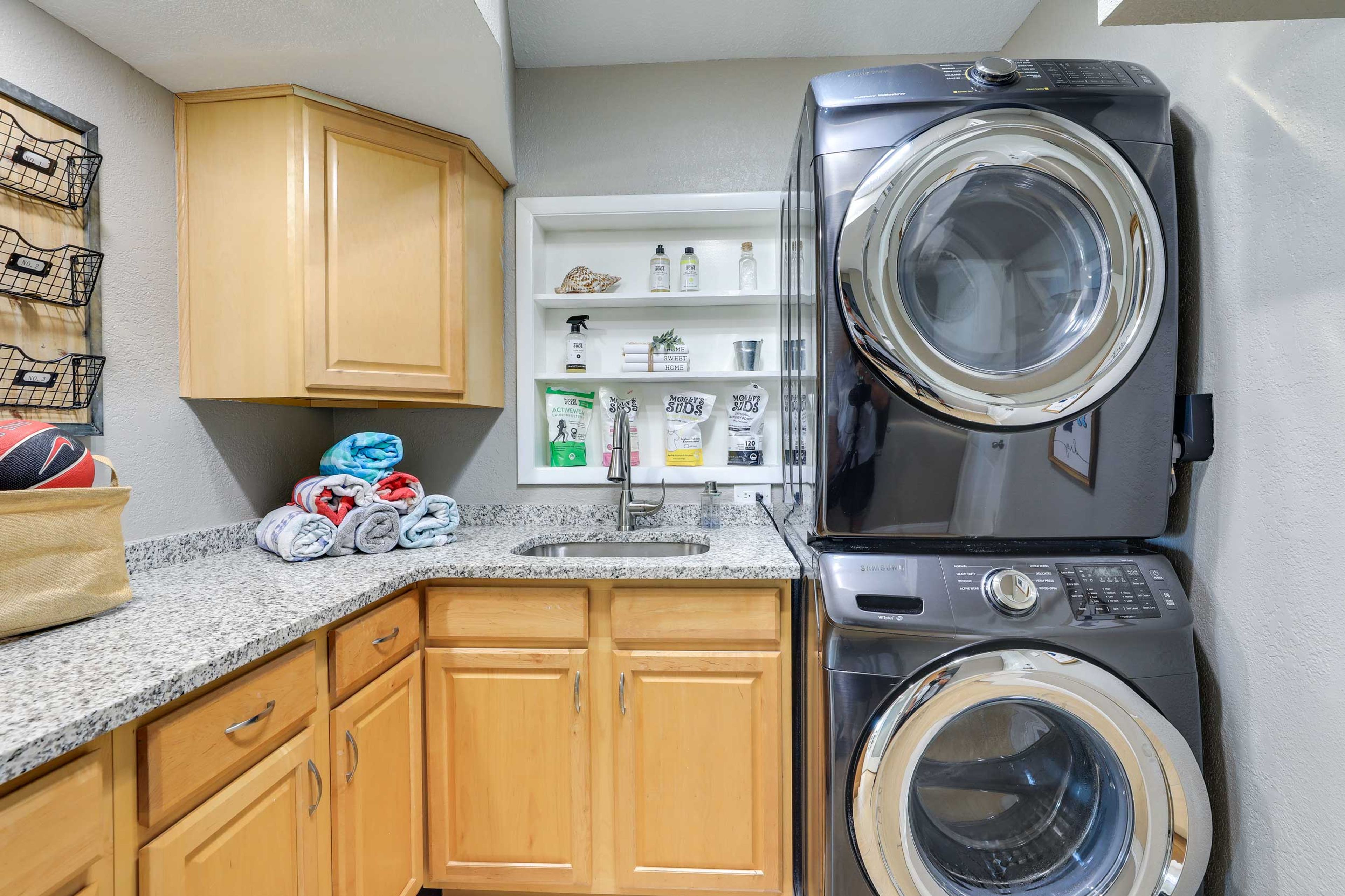 In-Unit Washer & Dryer | Laundry Detergent Provided