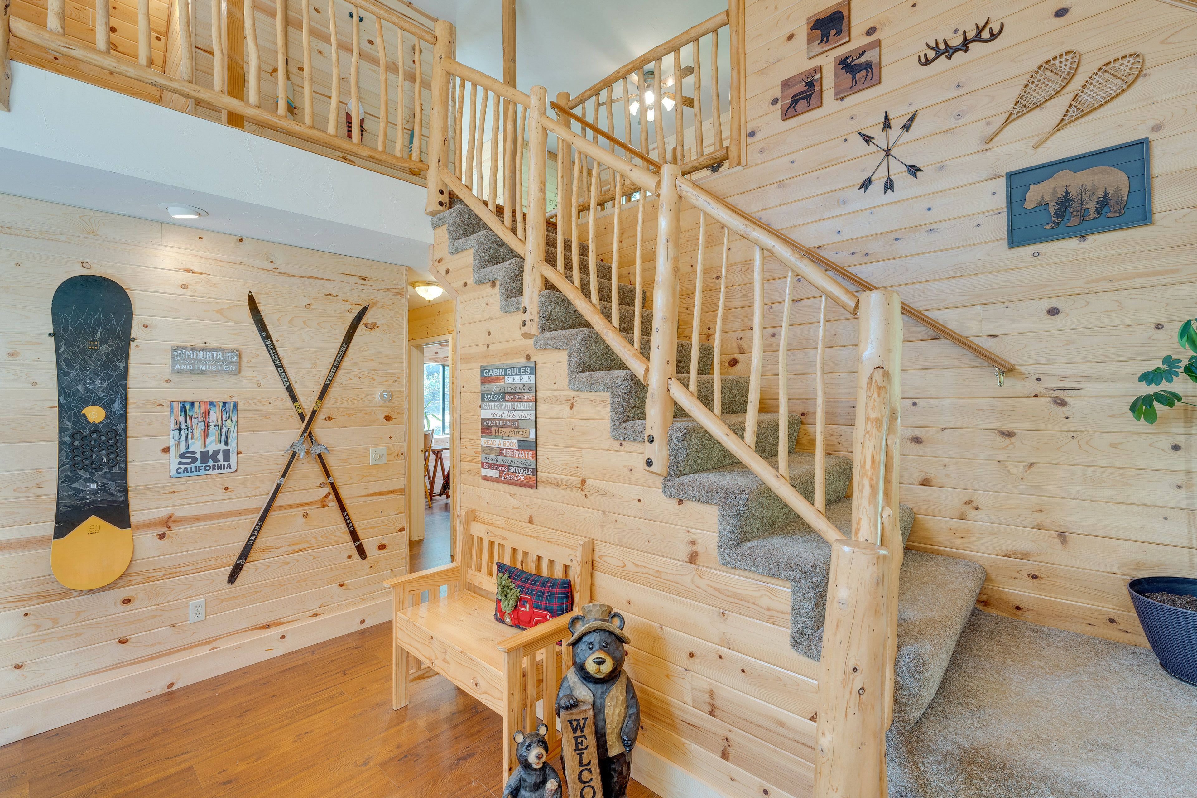 Hallway | Stairs Required to Access Upper Level