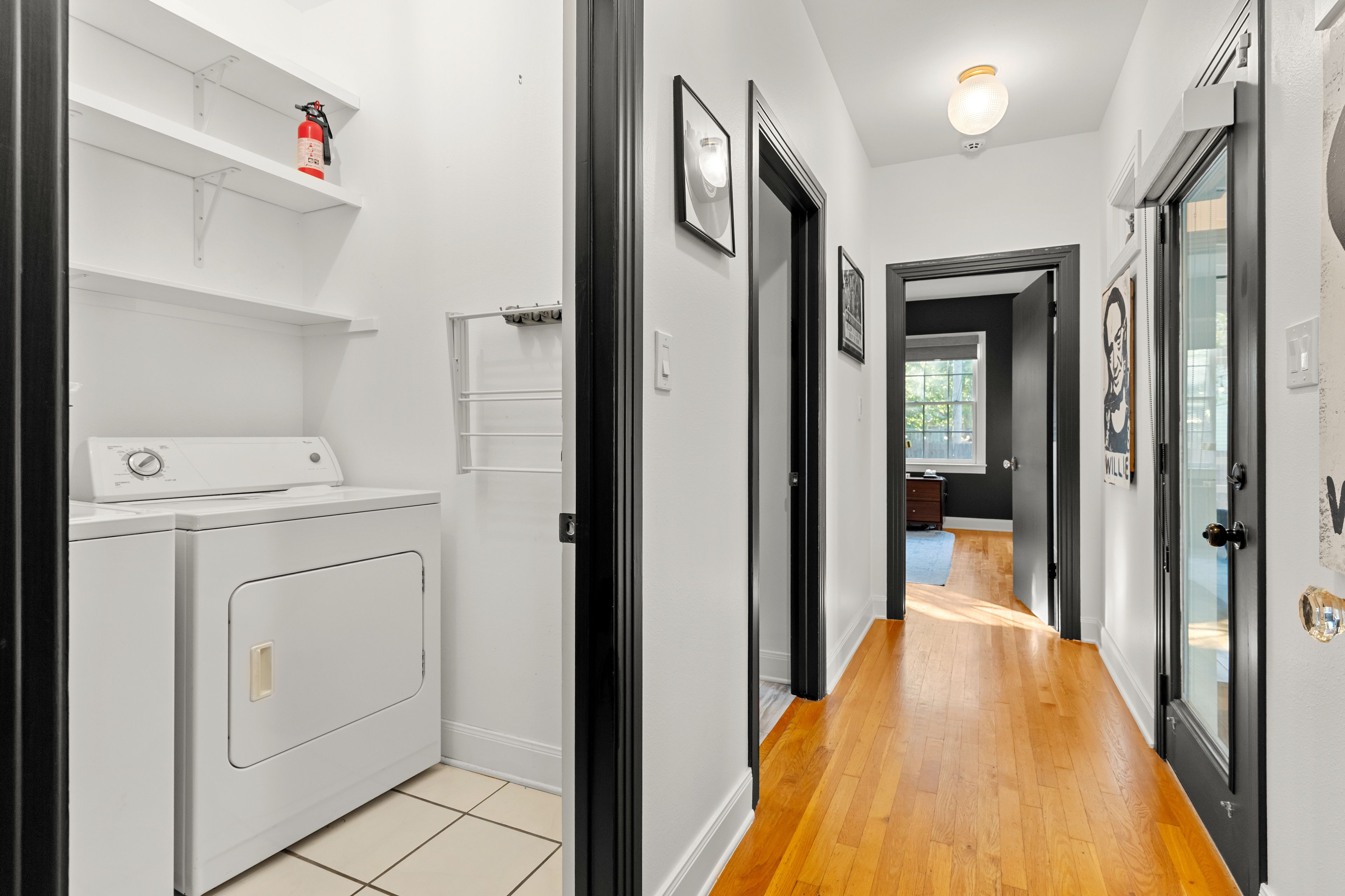 Washer & Dryer | Detergent Provided