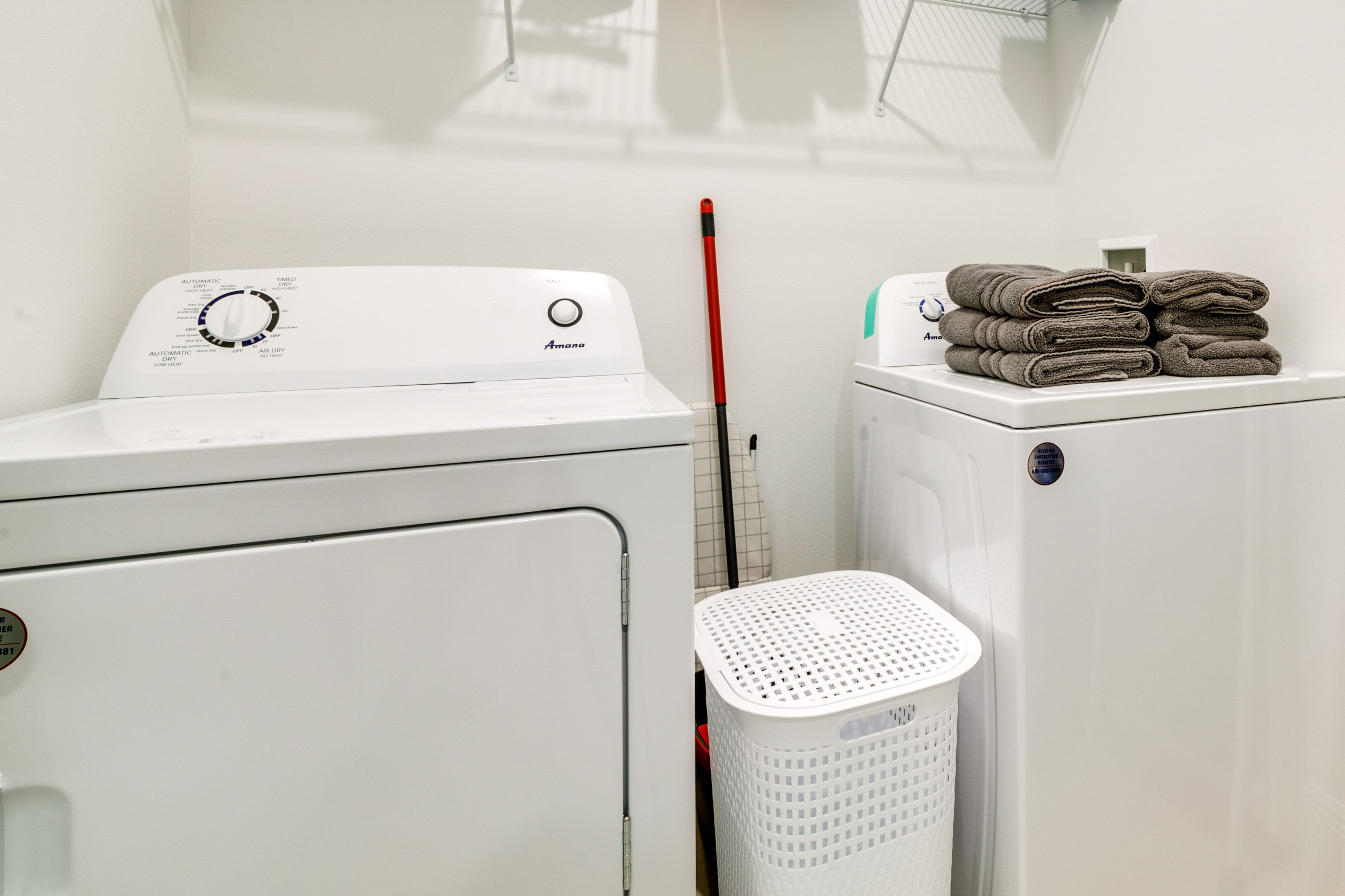 Laundry Room | Washer + Dryer