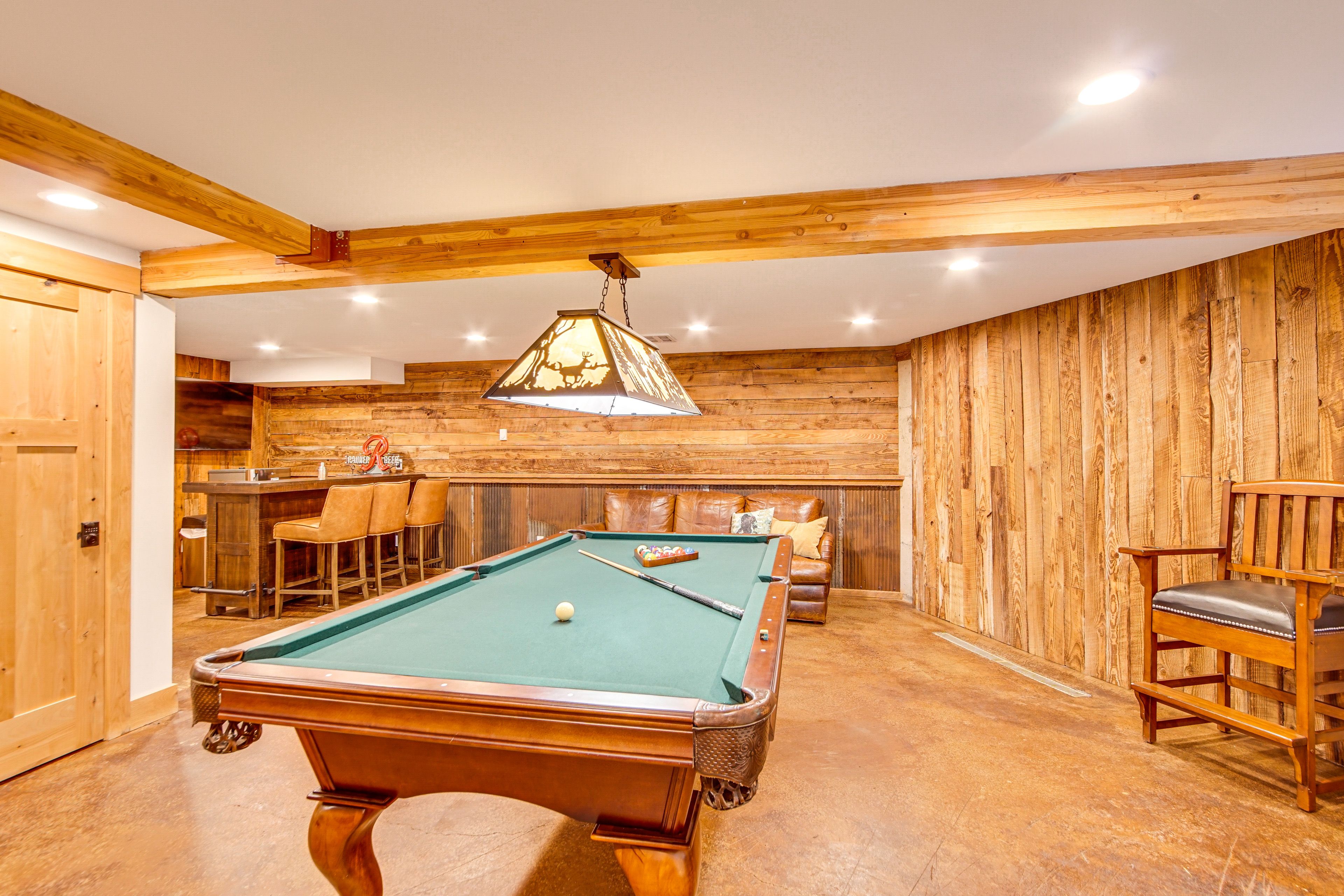 Game Room | Basement Floor | Shuffleboard | Dart Board