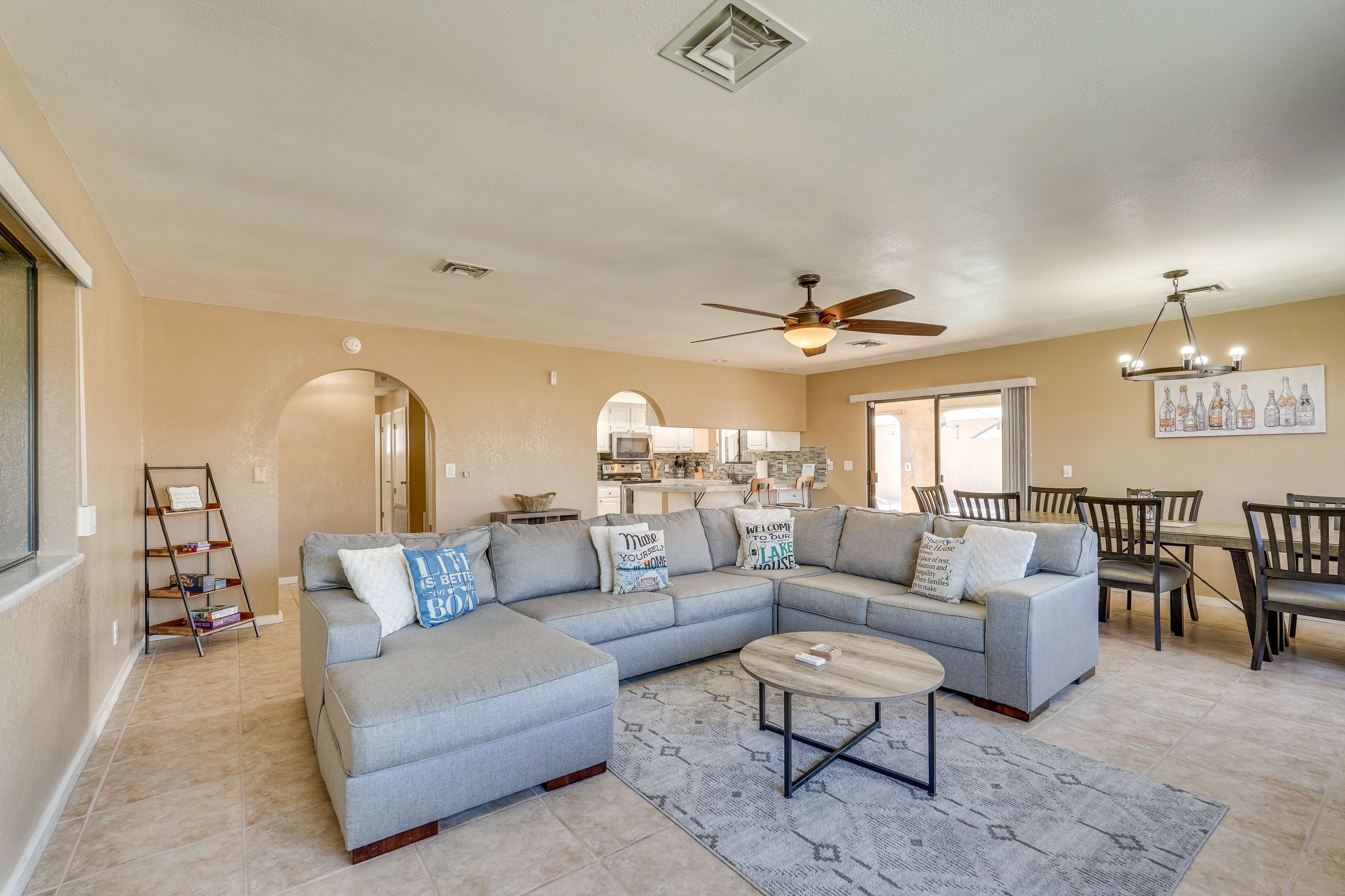 Living Room | Central A/C & Heating