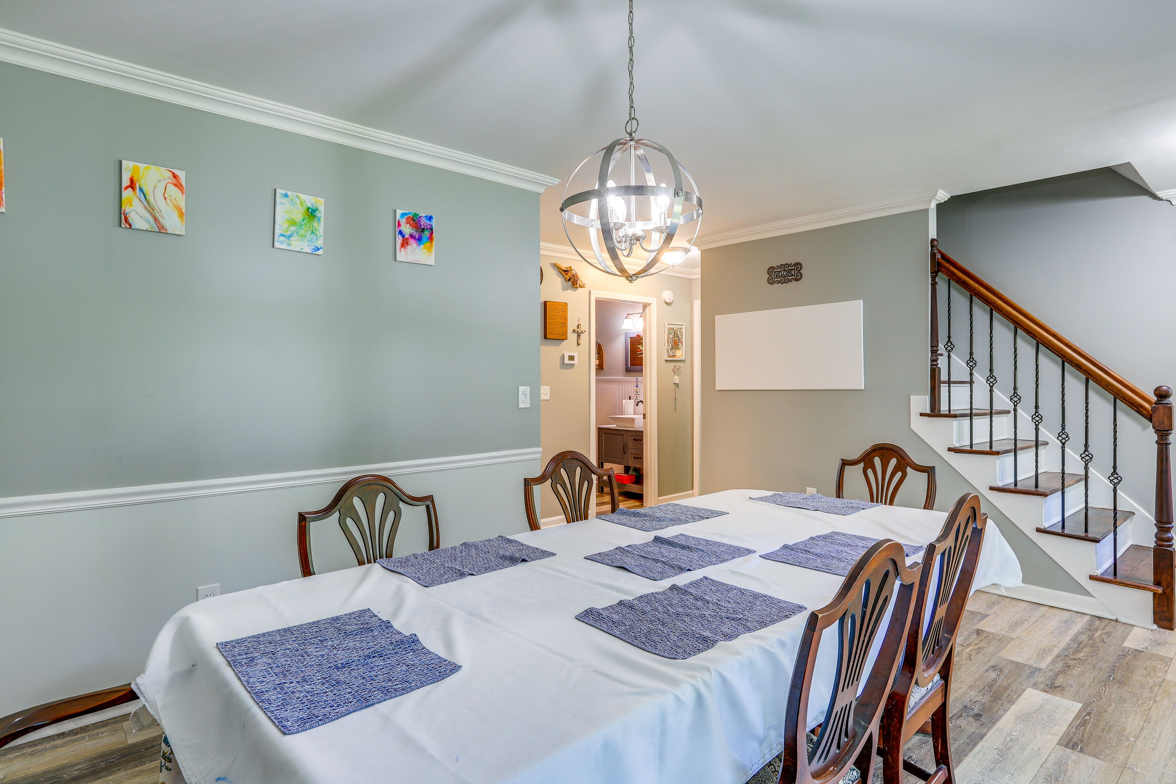 Dining Area | 1st Floor | Dishware + Flatware