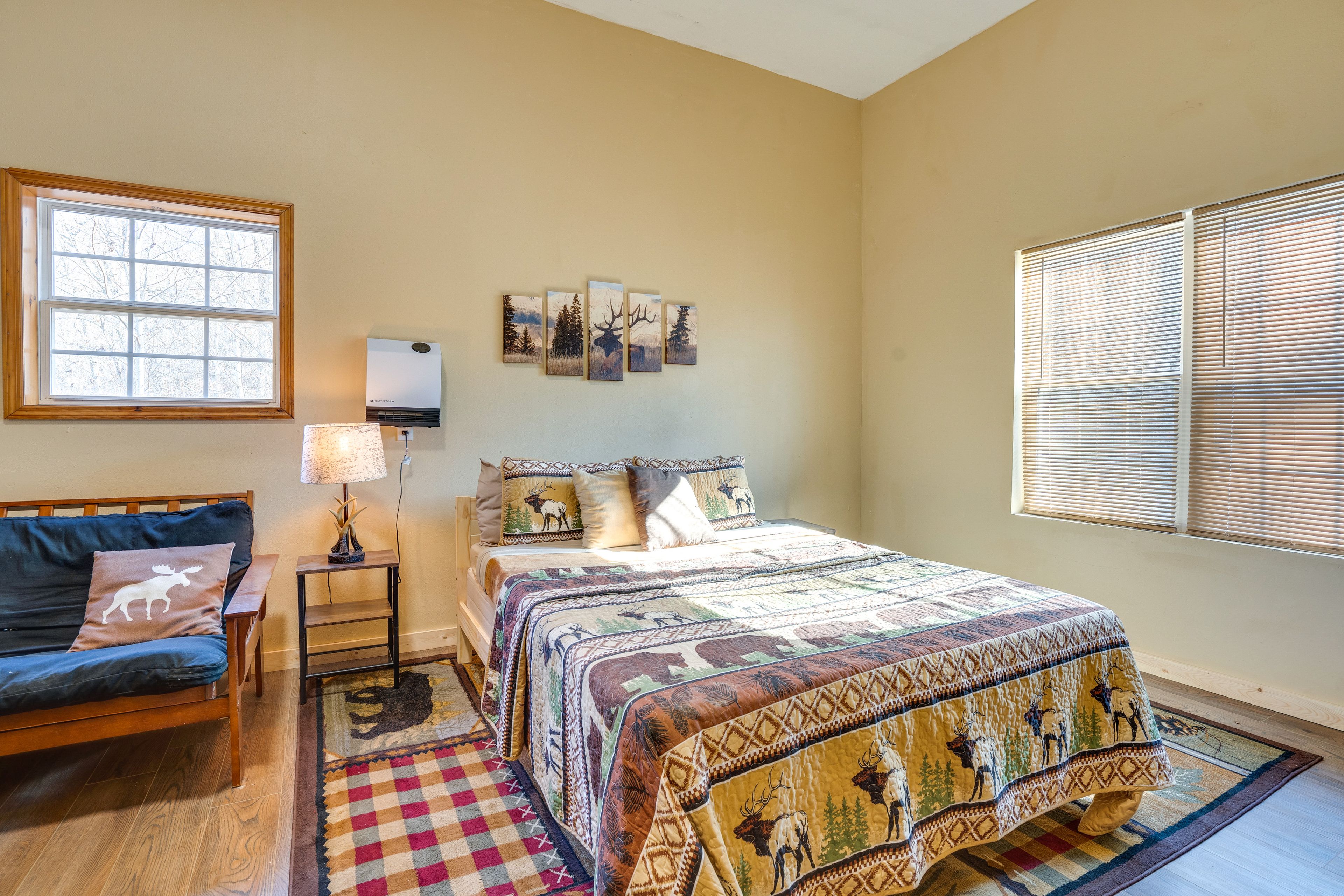 Bedroom 4 | Queen Bed | Full Futon | Lower Level