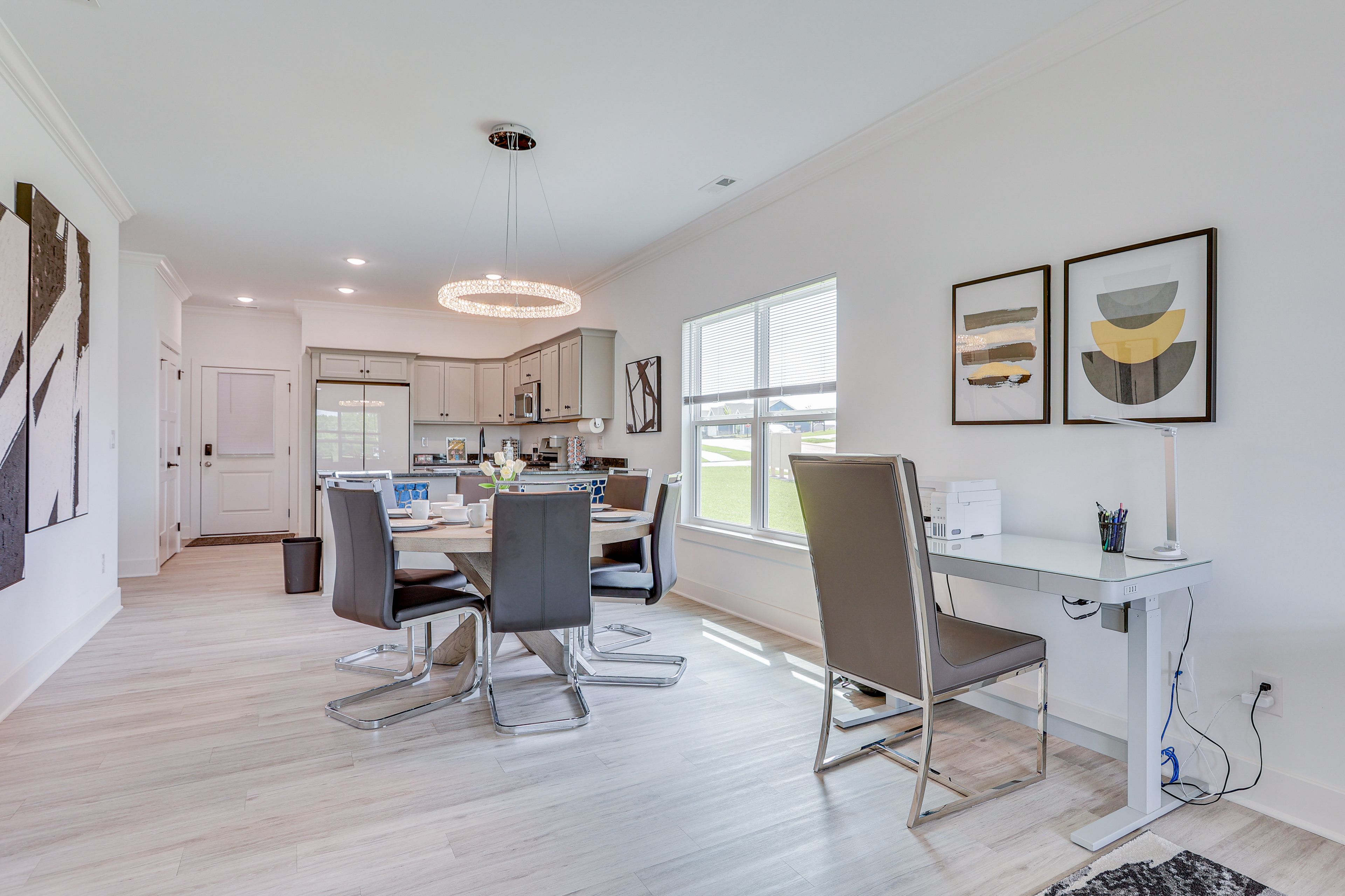 Dining Area | Full Kitchen | Cooking Basics | Work Desk