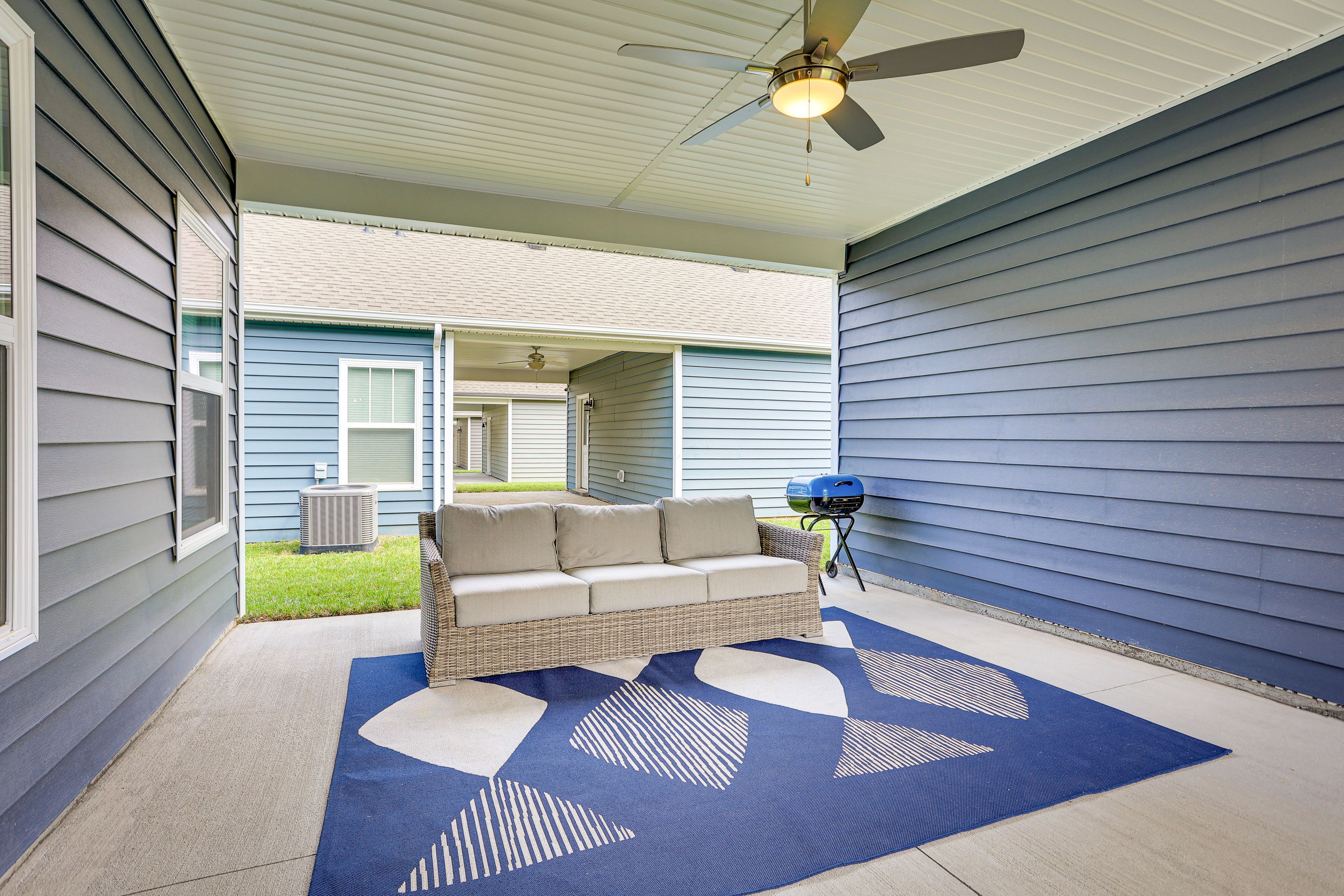 Patio | Pet Friendly w/ Fee
