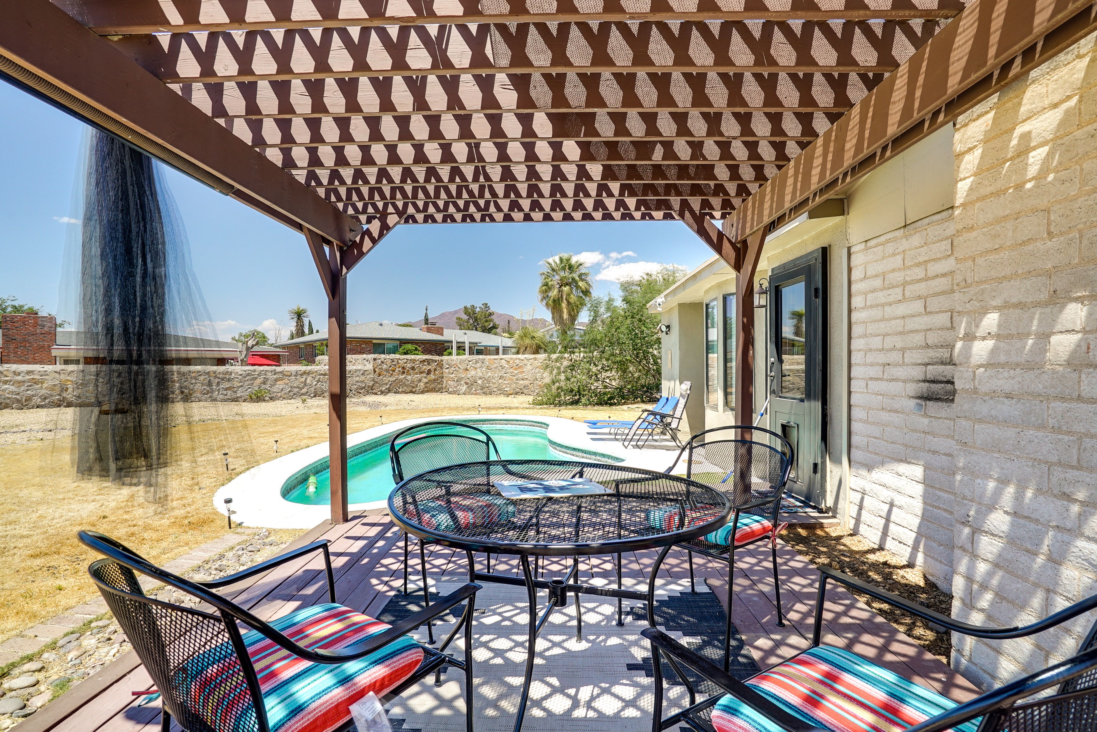 Private Patio | Dining Area