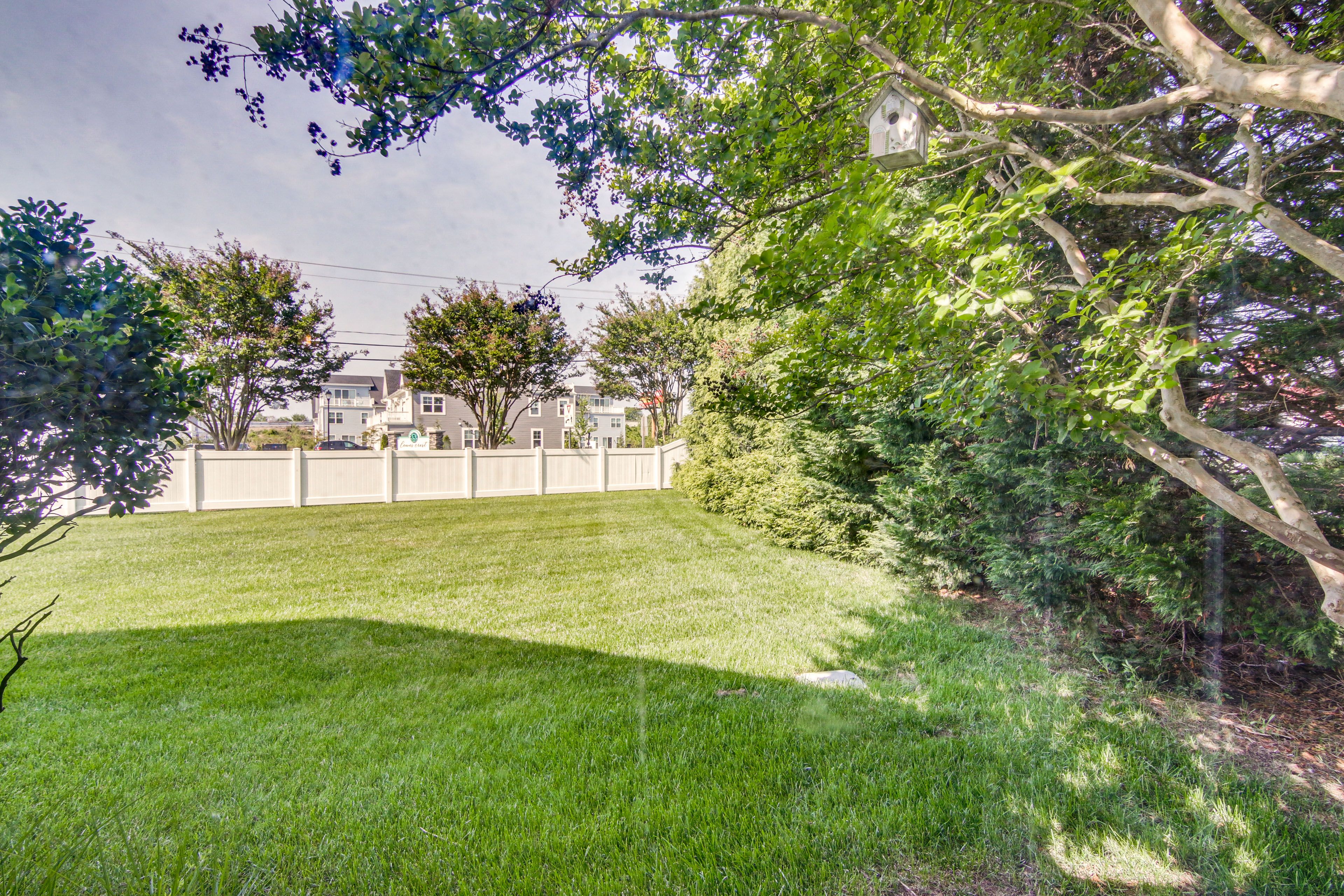 Fenced Yard
