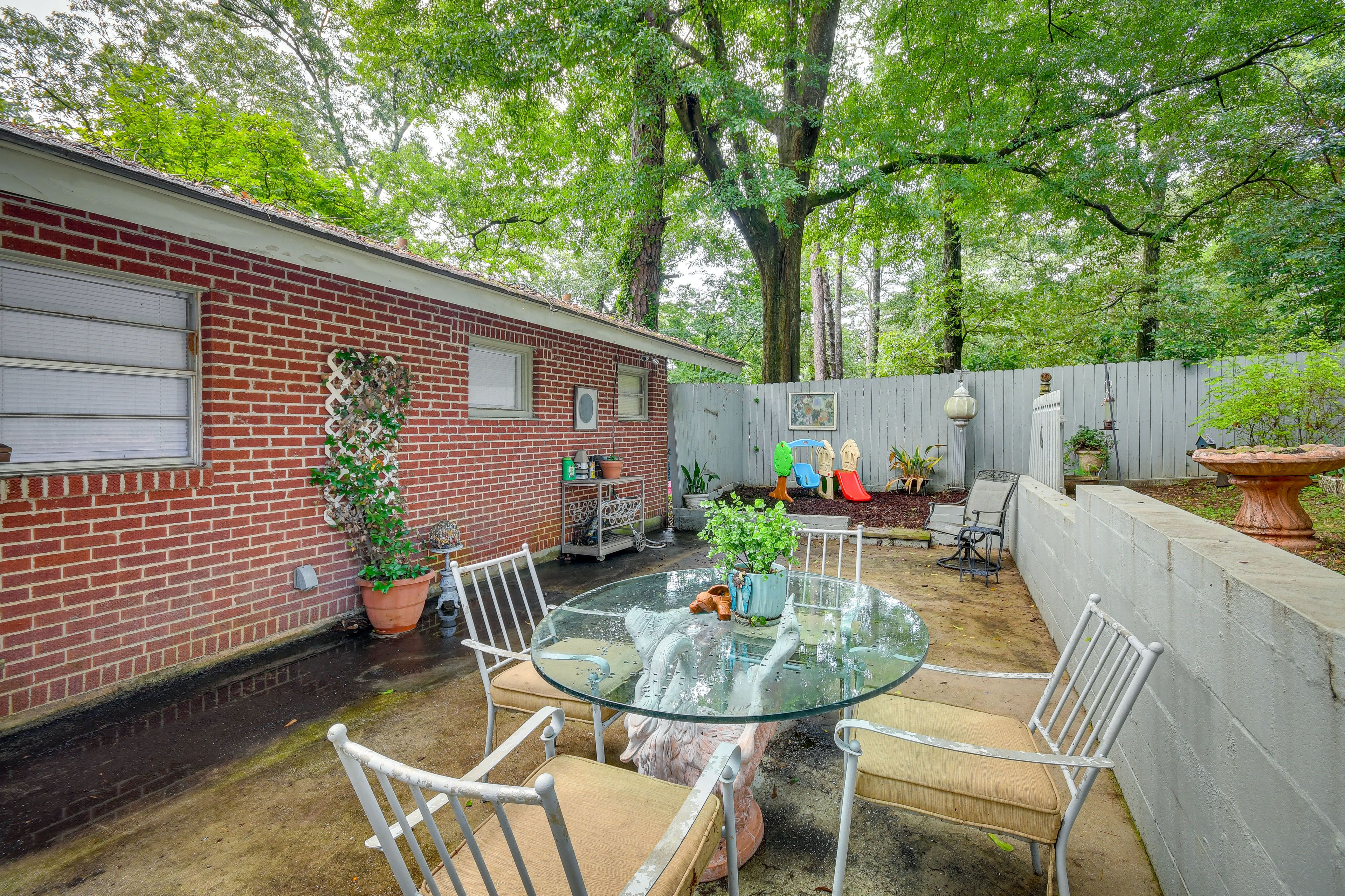 Private Patio | Fenced Yard | Gas Grill