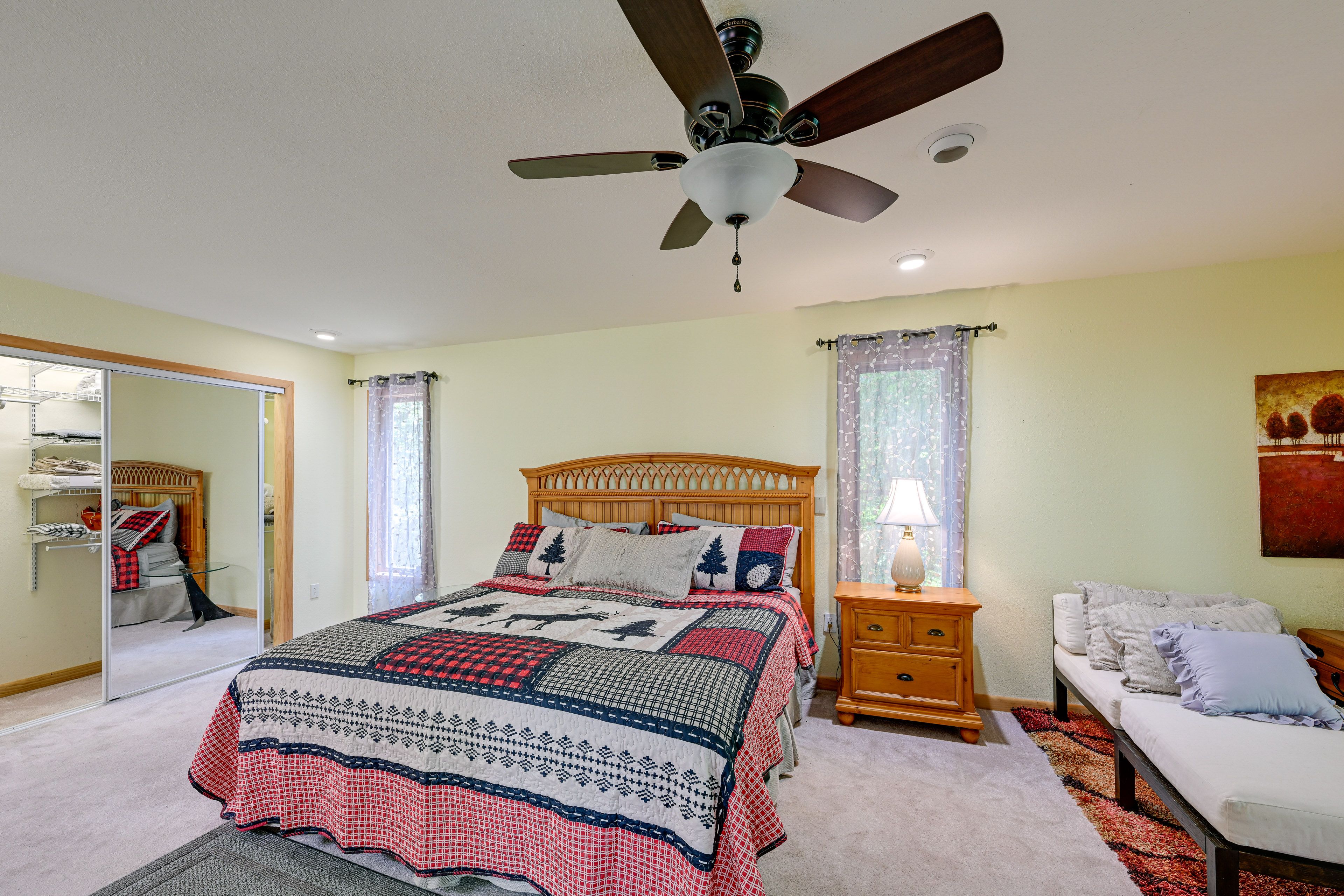 Bedroom 1 | King Bed | En-Suite Bathroom | Work Desk