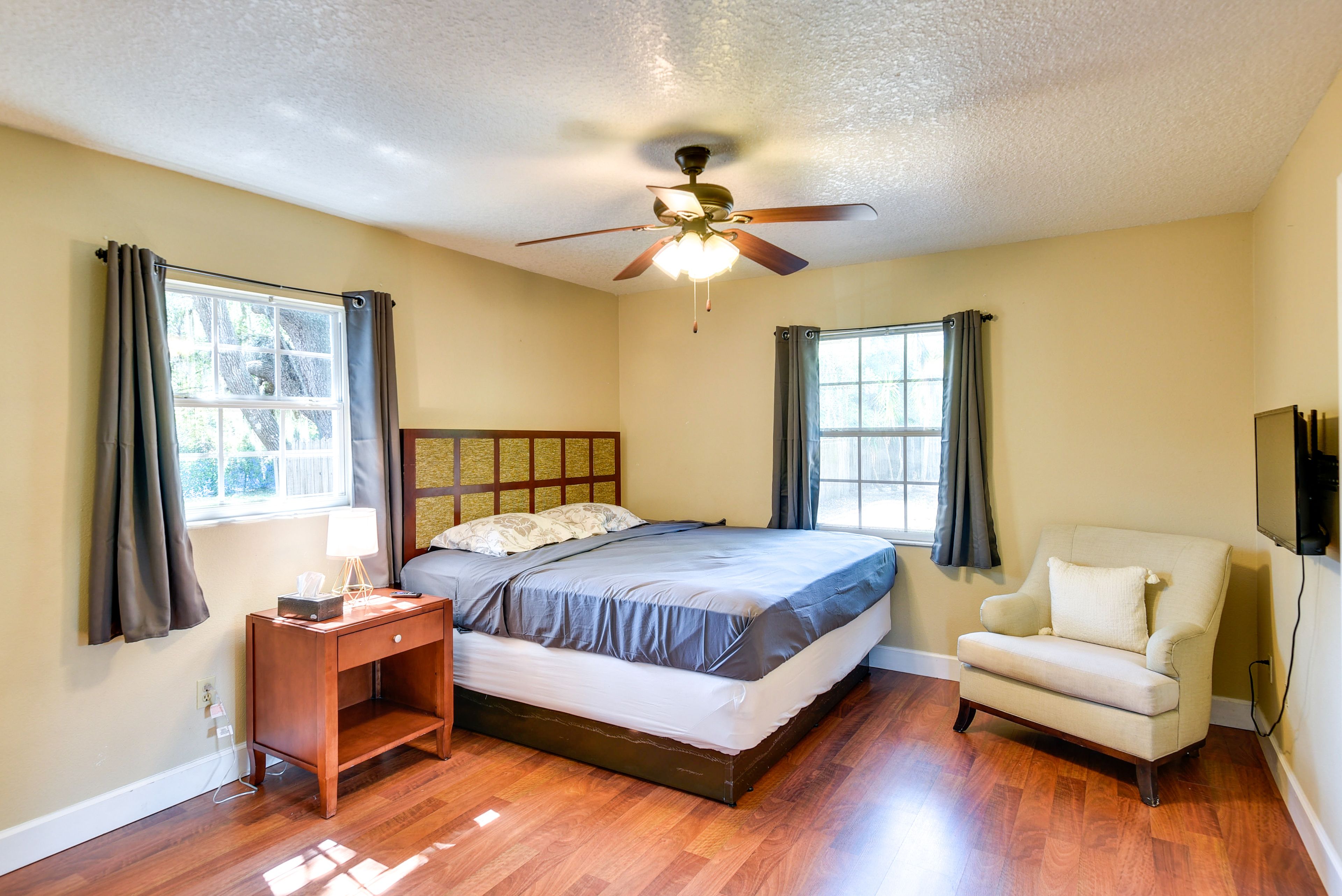 Bedroom 1 | California King Bed | Linens Provided