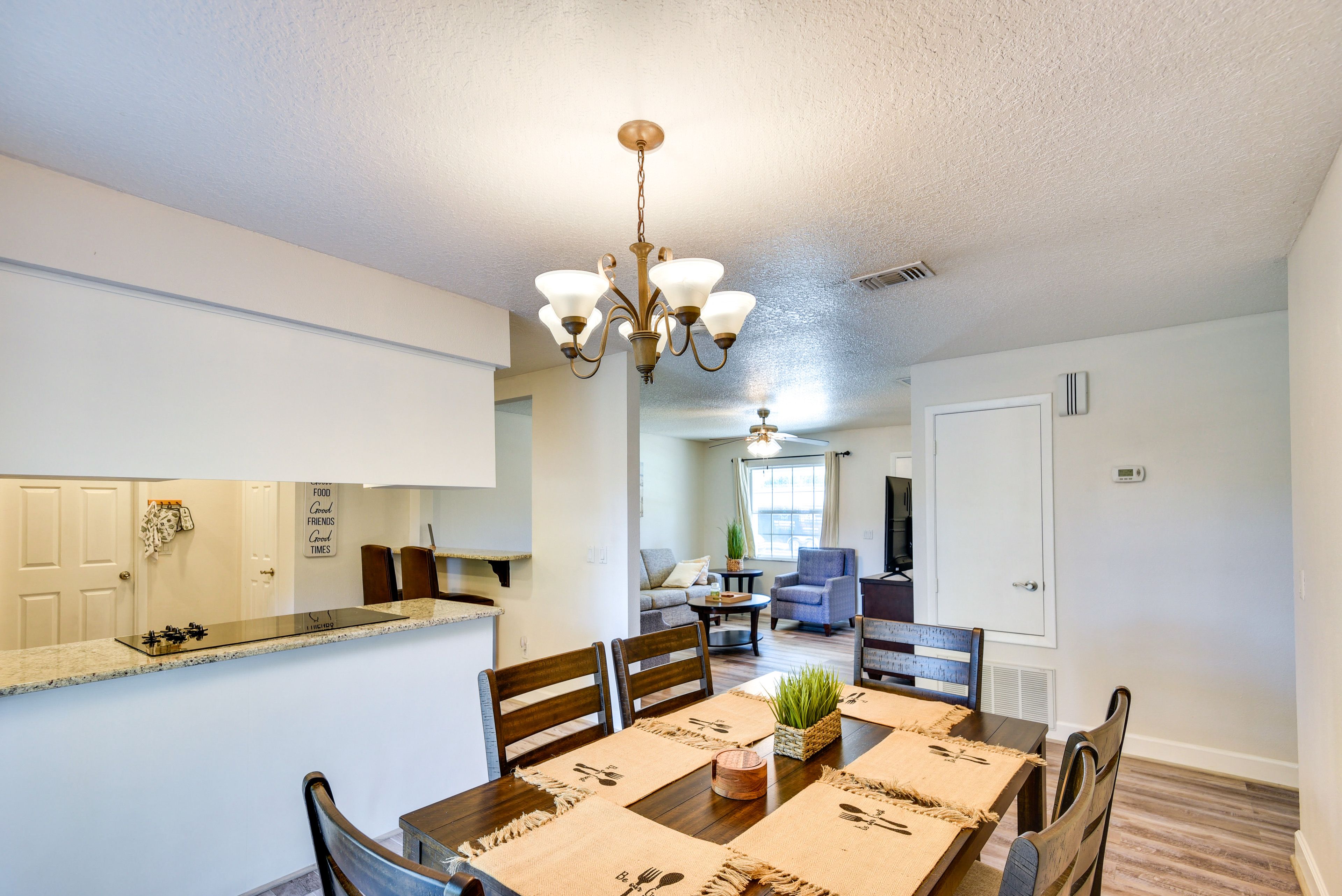Dining Area | Window A/C Units