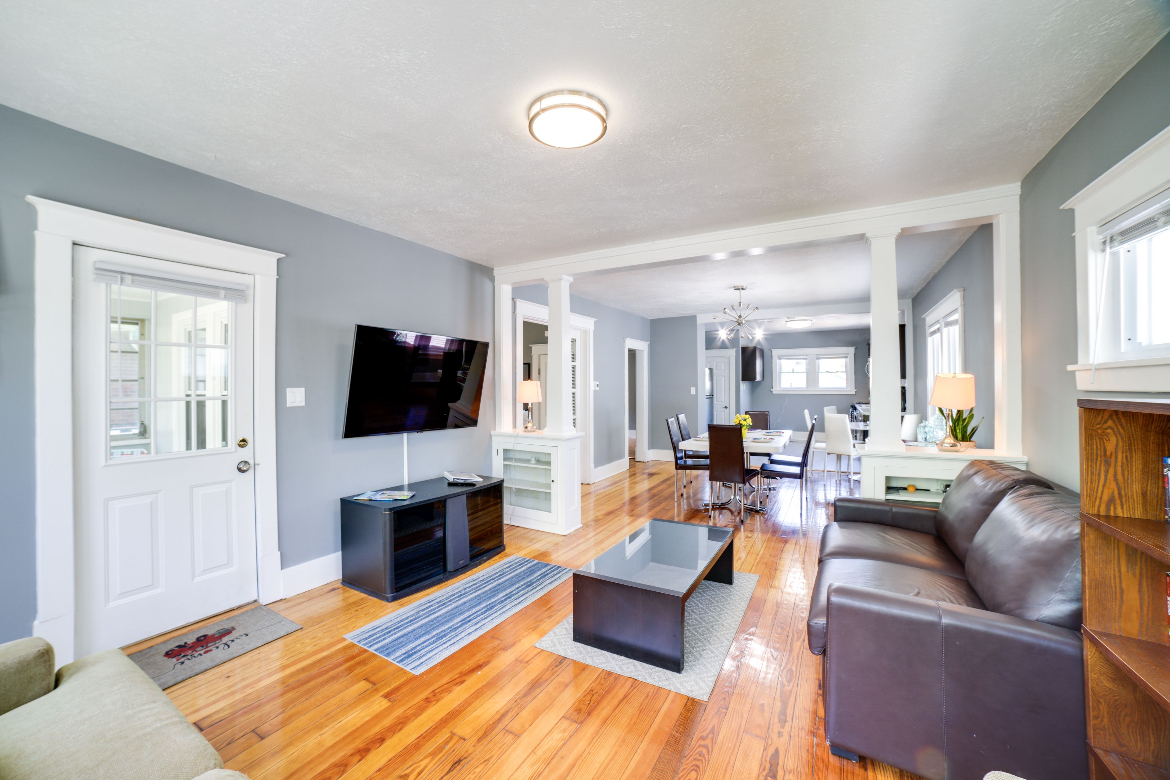 Living Room | Full Sleeper Sofa | Smart TV | DVD Library | Central A/C
