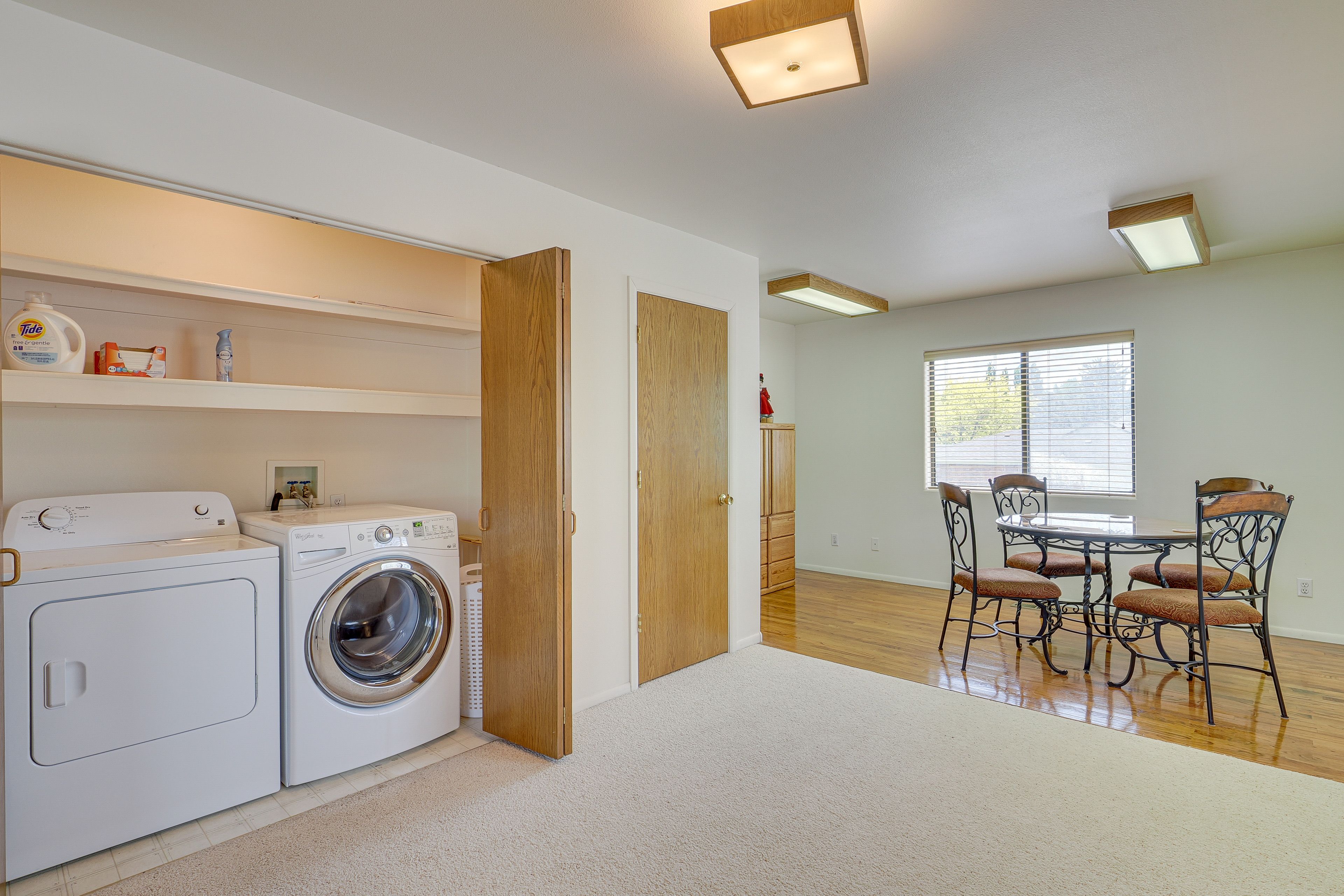 Washer & Dryer | Laundry Detergent Provided