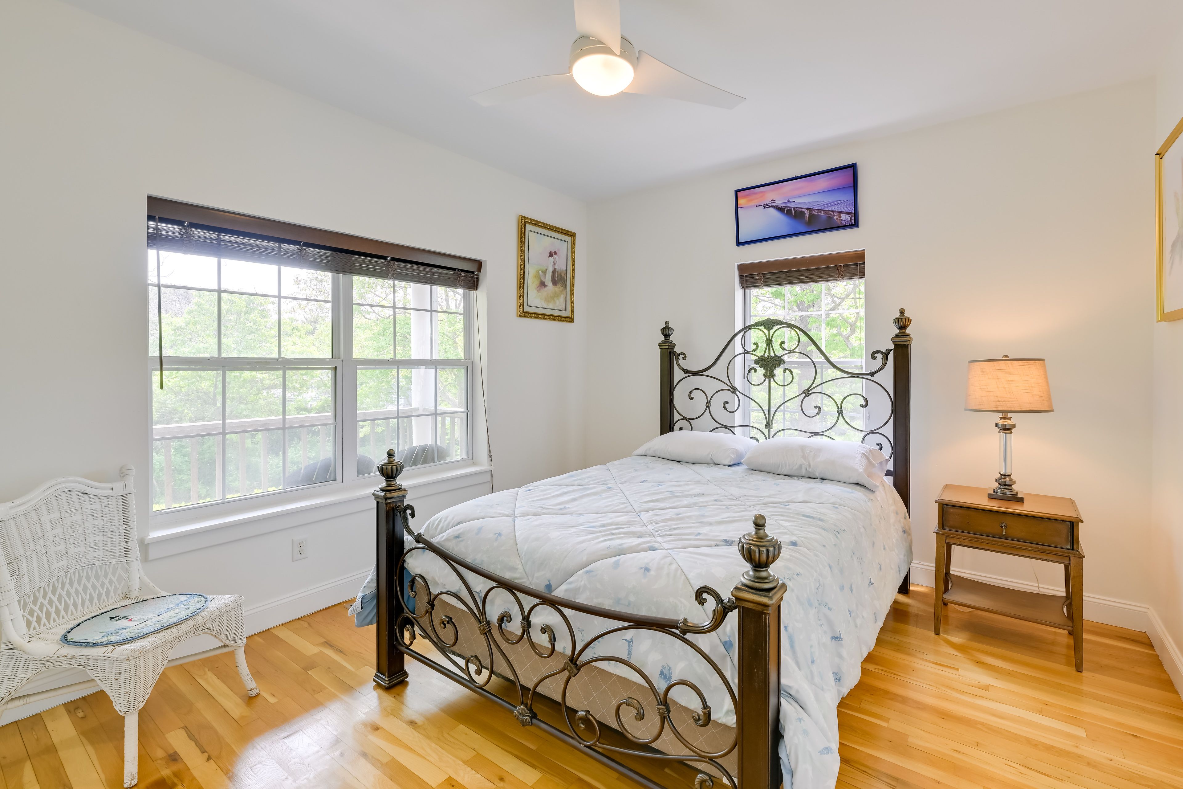 Bedroom 2 | Queen Bed | Linens Provided | Smart TV w/ Cable