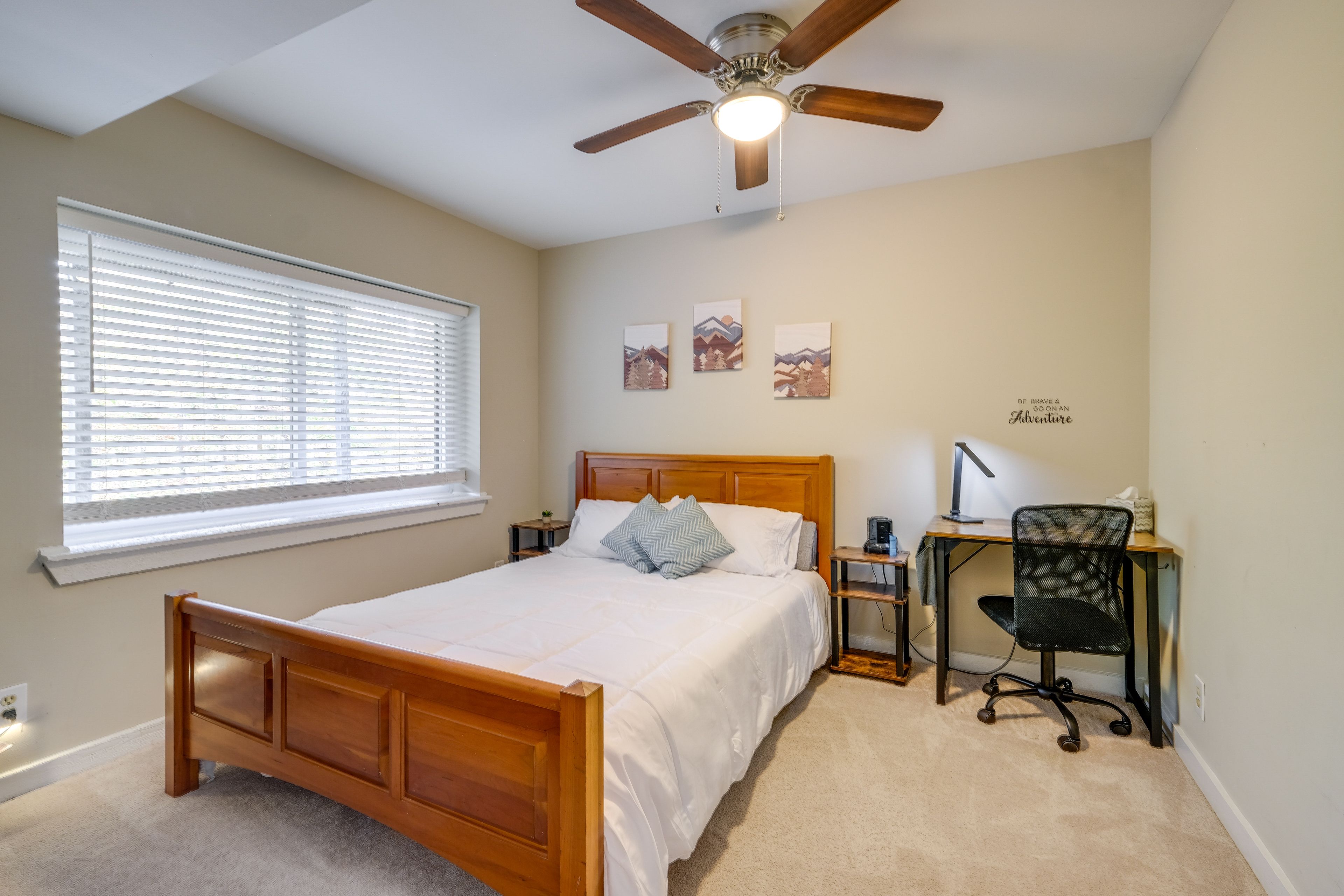 Bedroom 4 | Queen Bed | Basement